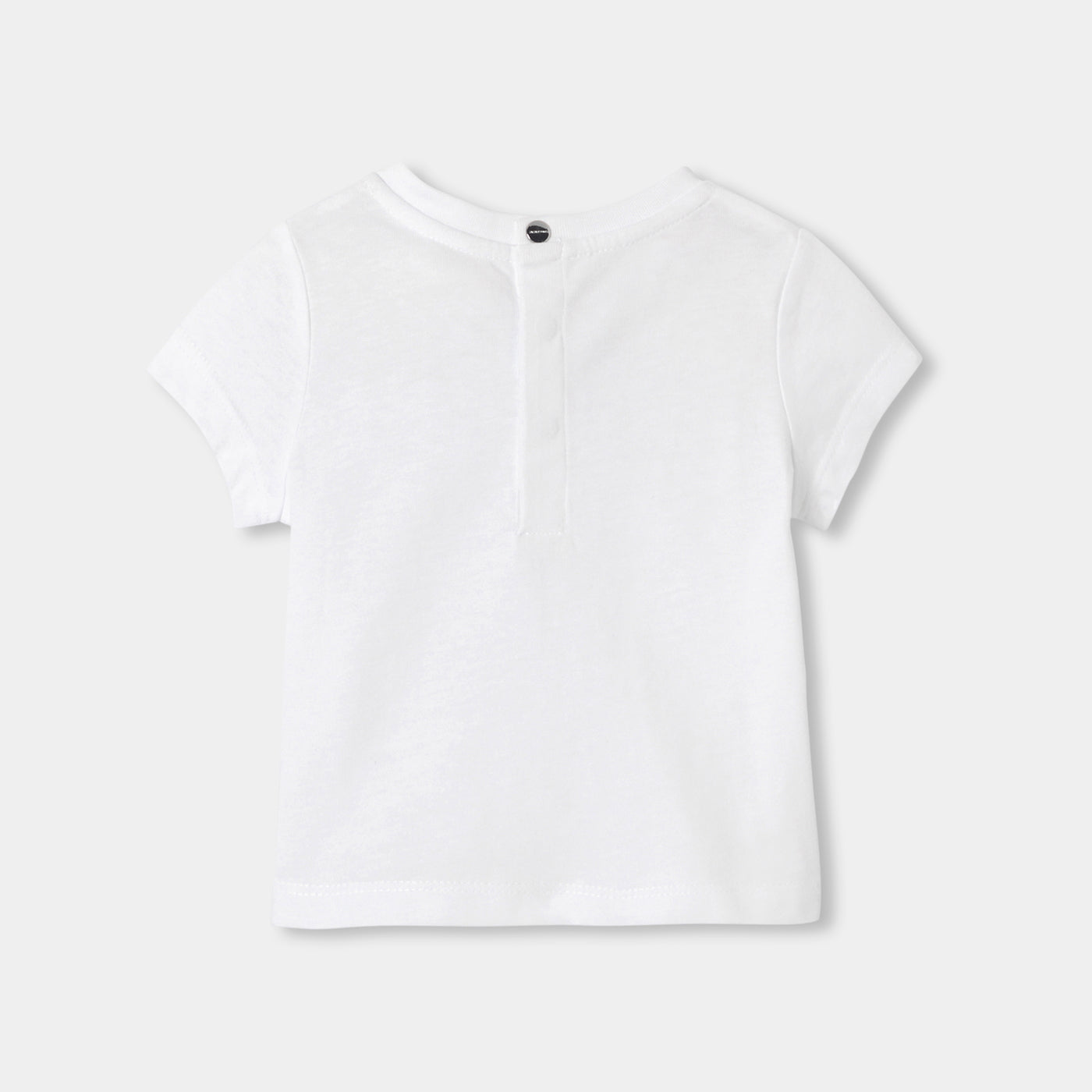 Baby girl short-sleeved cotton T-shirt - blanc jacadi