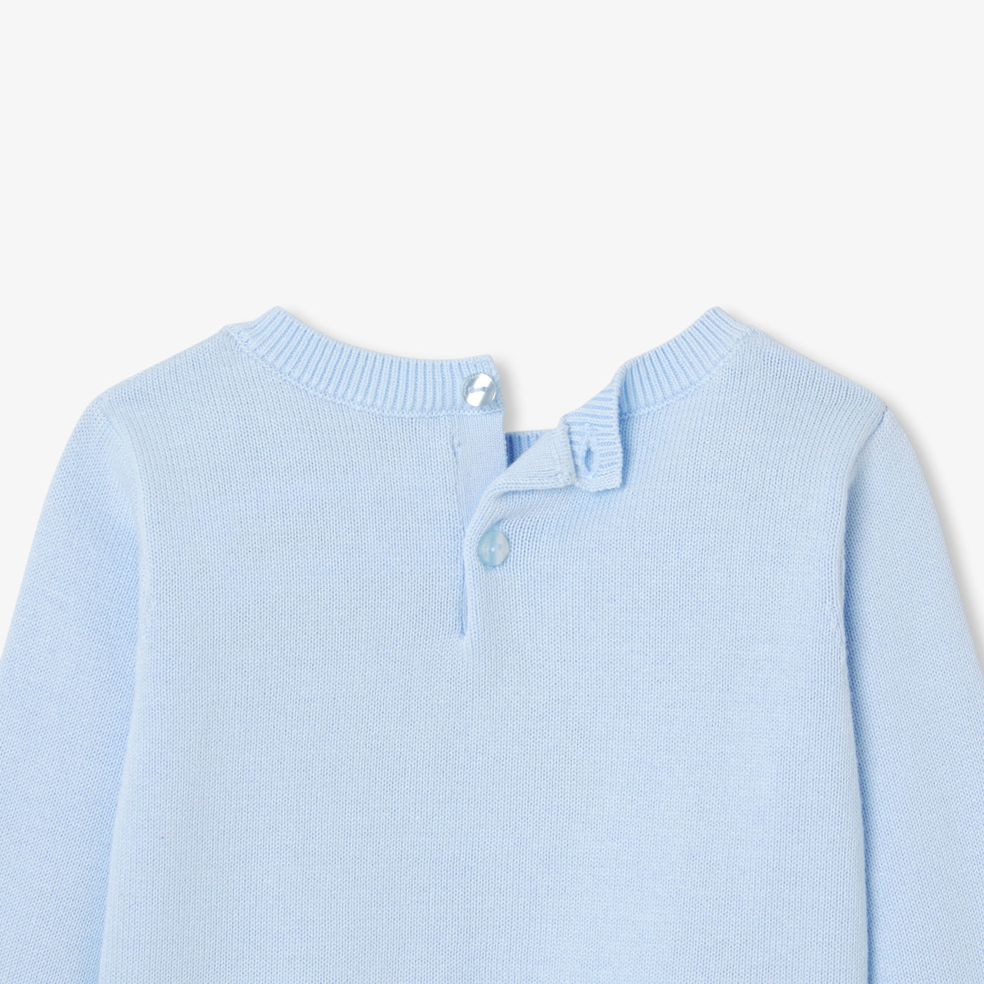 Baby girl cotton jumper - nuage