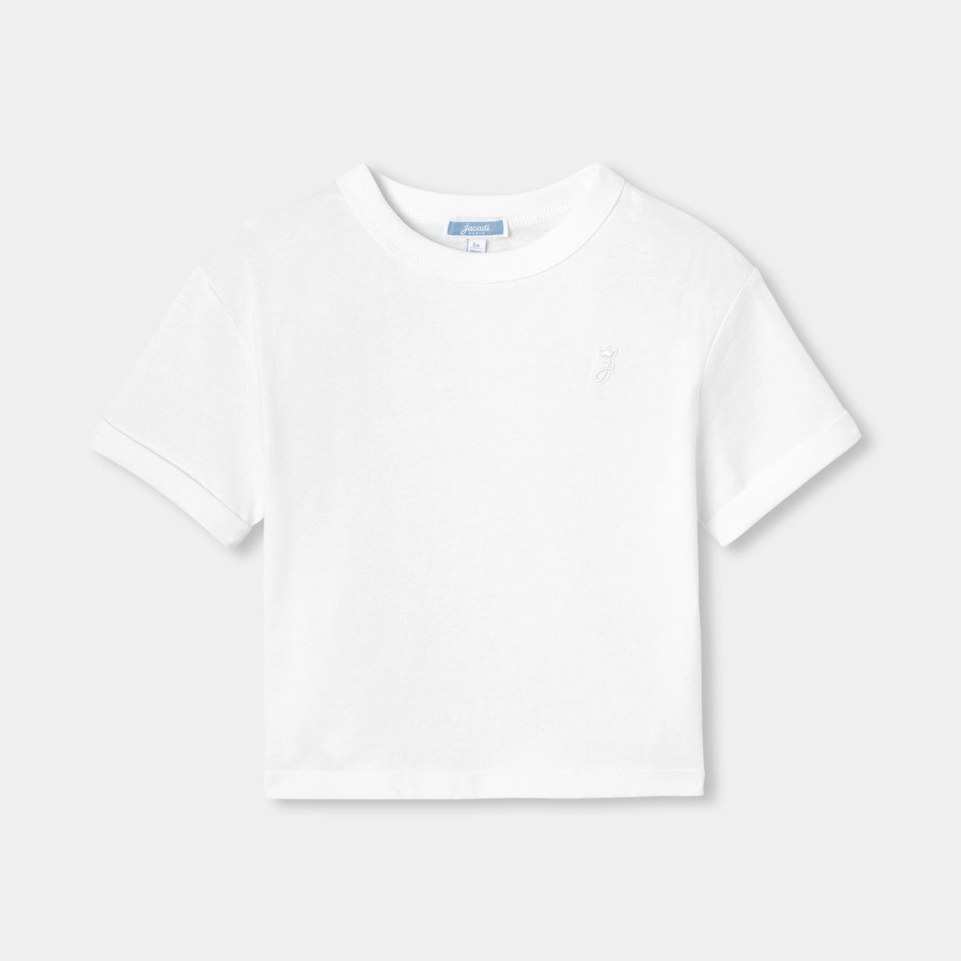 Girl boxy-fit T-shirt - blanc jacadi