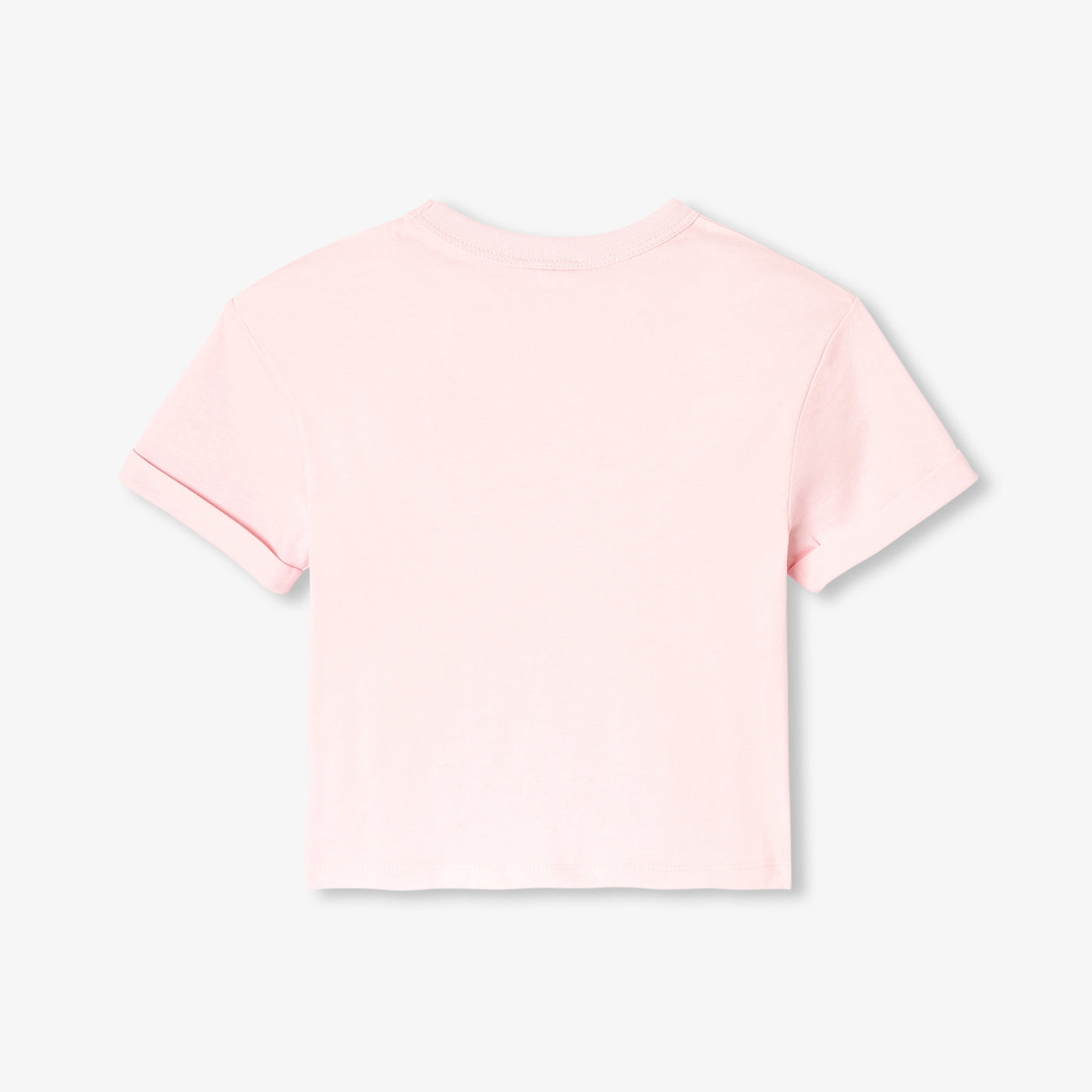 Girl boxy-fit T-shirt - rose poudre jacadi
