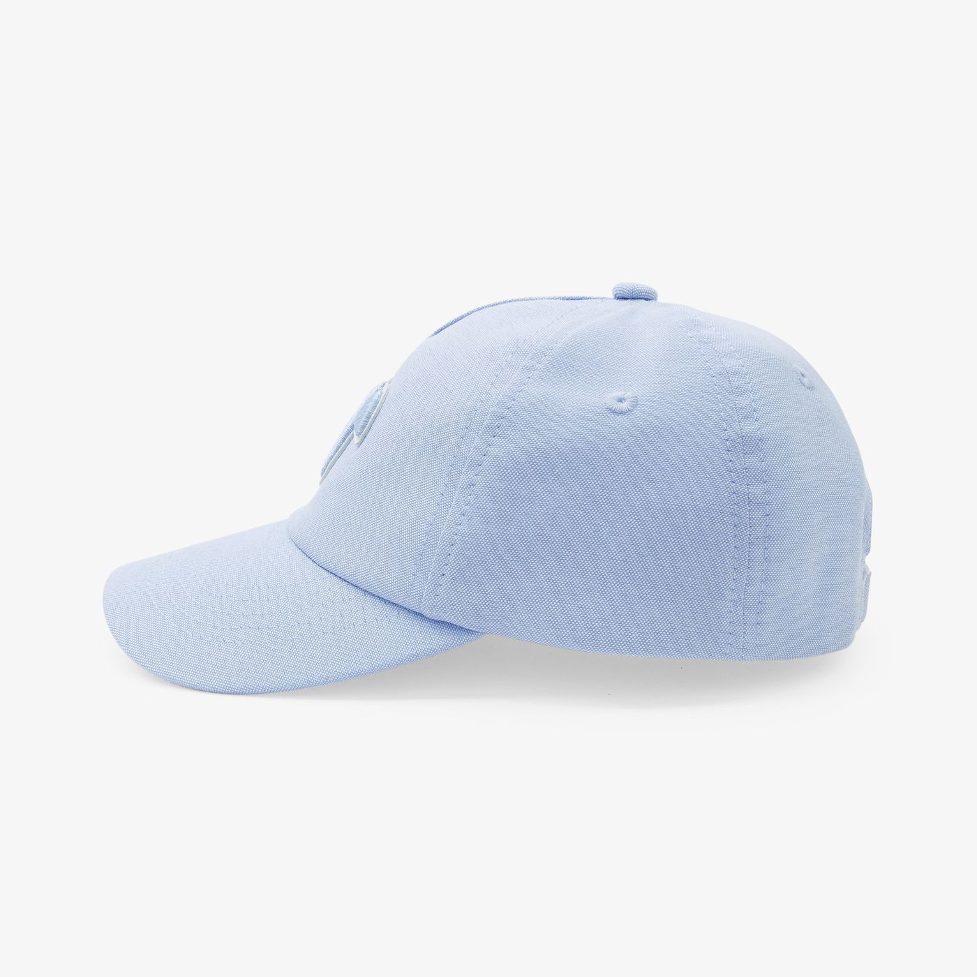Child oxford cotton cap - bleu