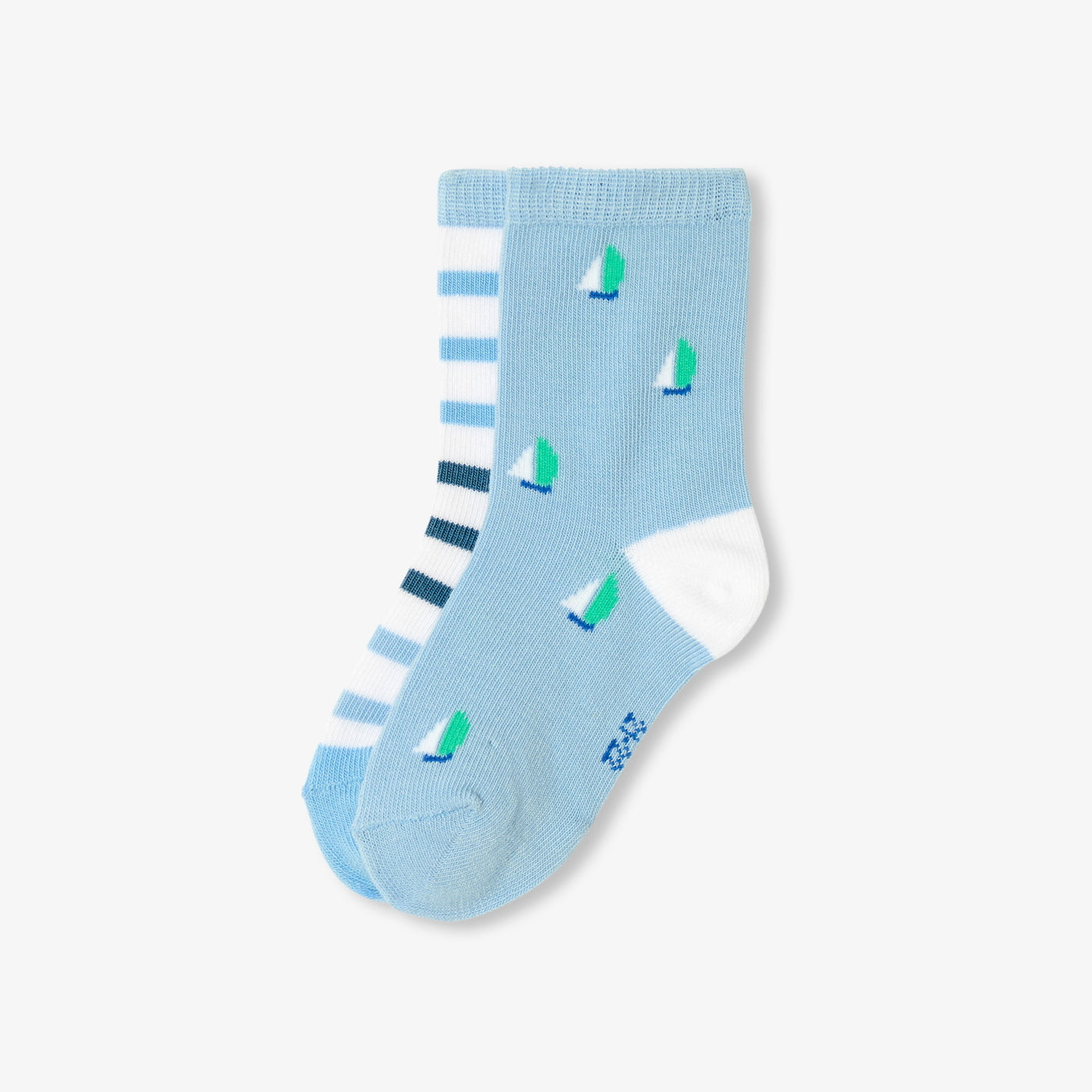 Baby boy sock set - bleu
