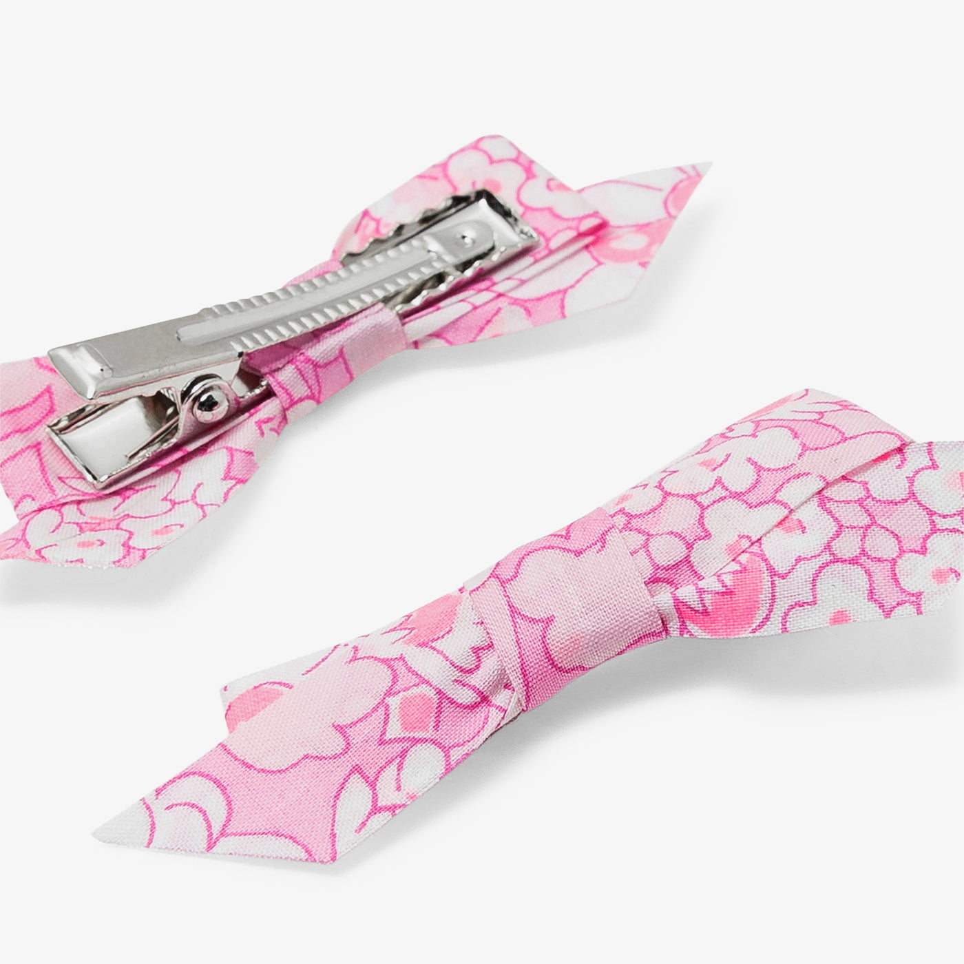 Baby girl crocodile clip set - rose/multico