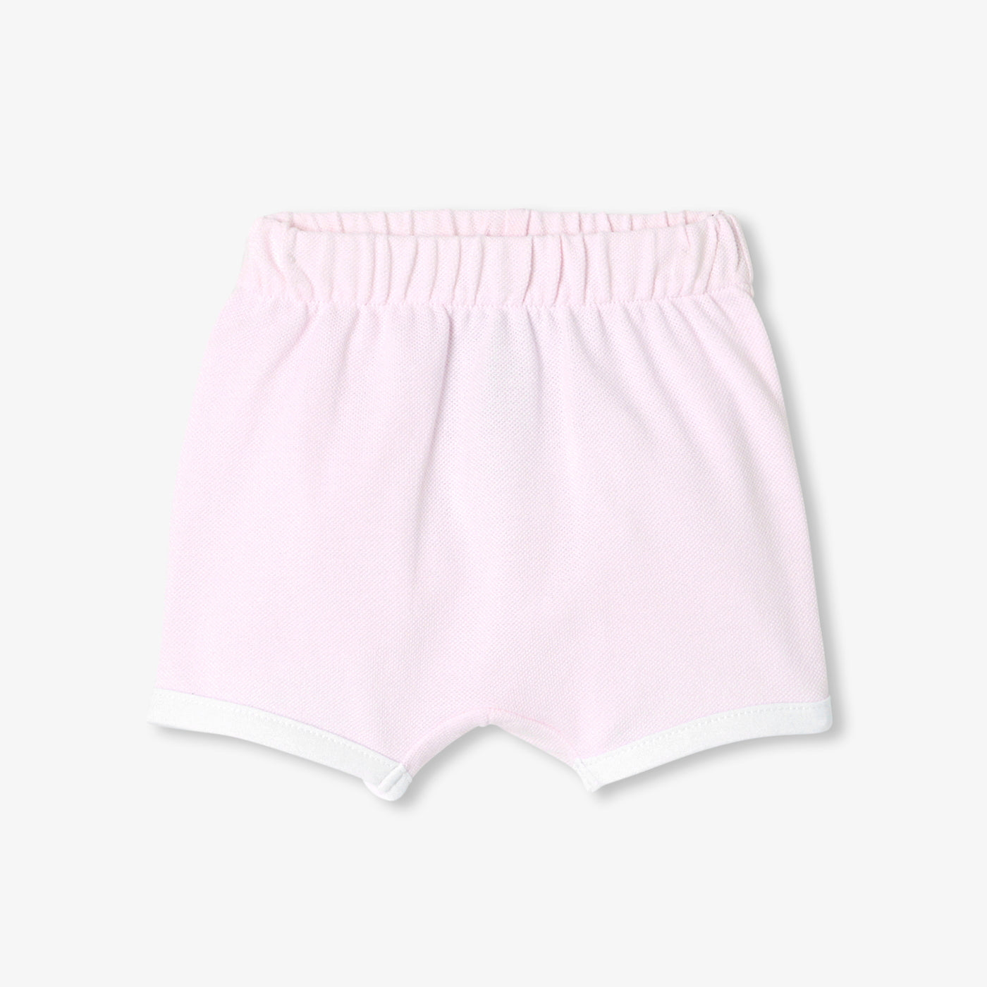 Baby girl set in cotton piqué - rose pale jacadi