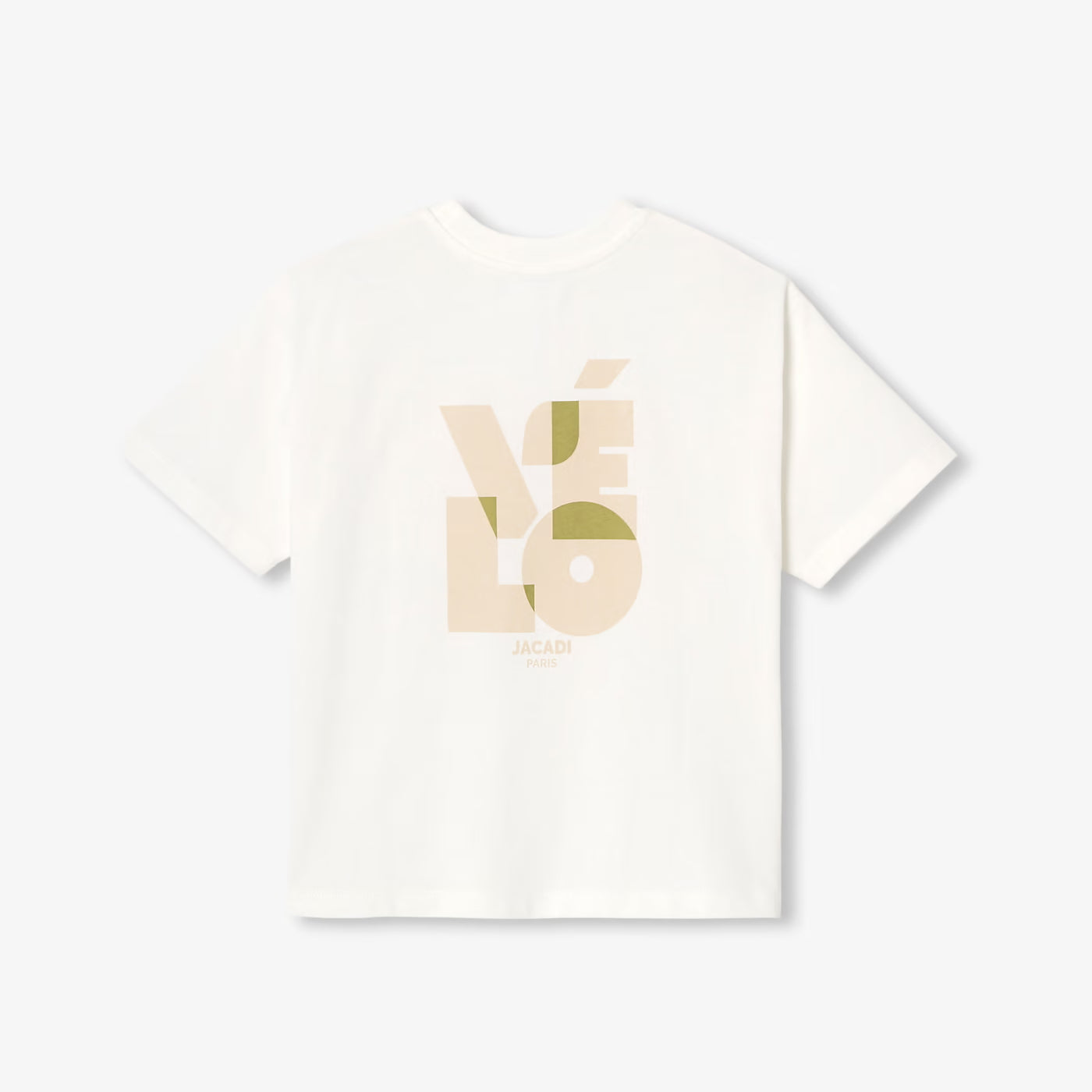 Boy oversized T-shirt - blanc doux jacadi