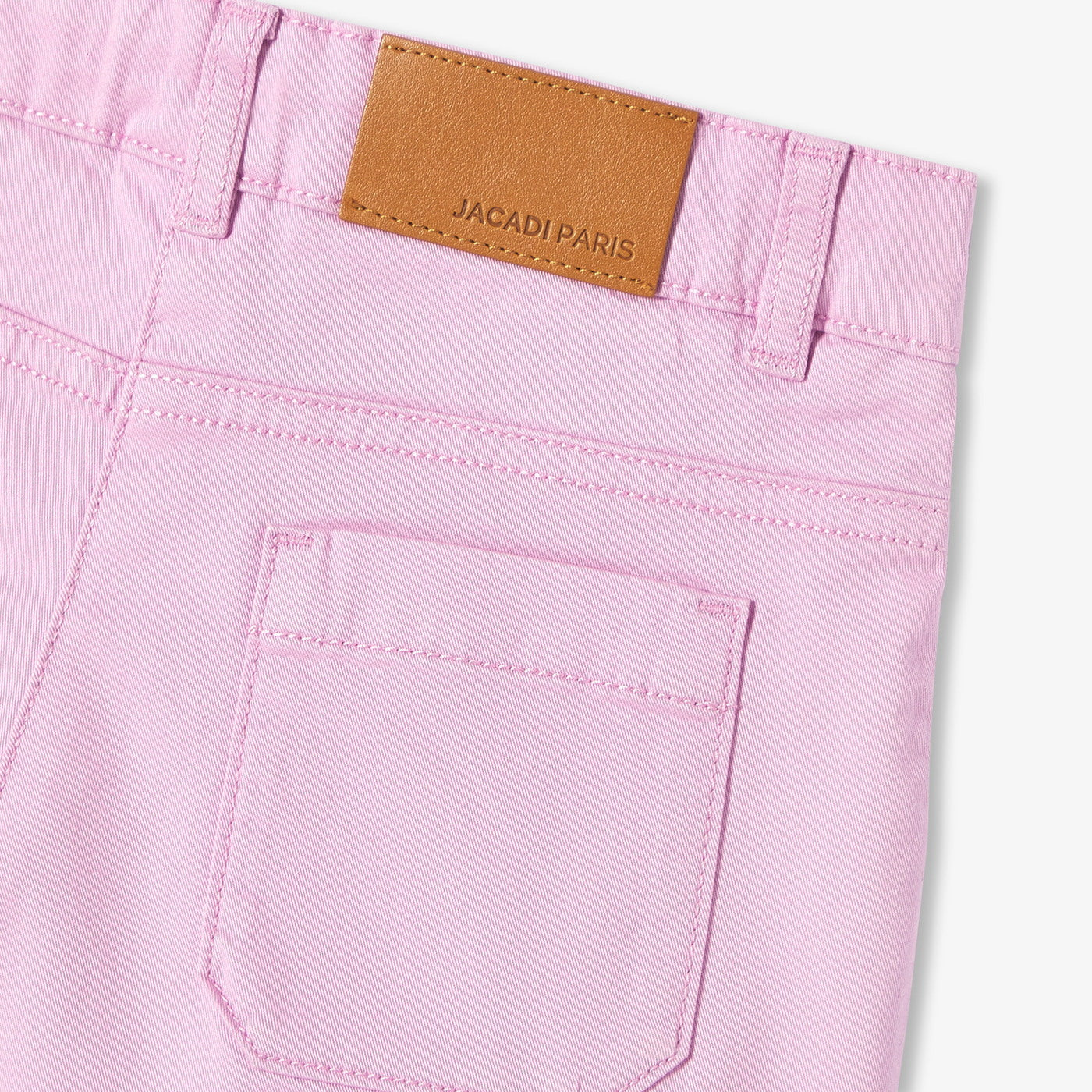 Girl twill shorts - lilas