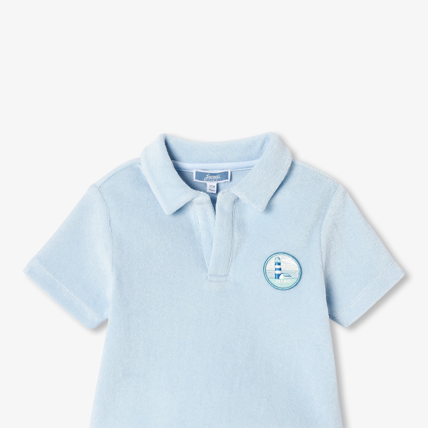 Baby boy terry cotton shorts set - baltique
