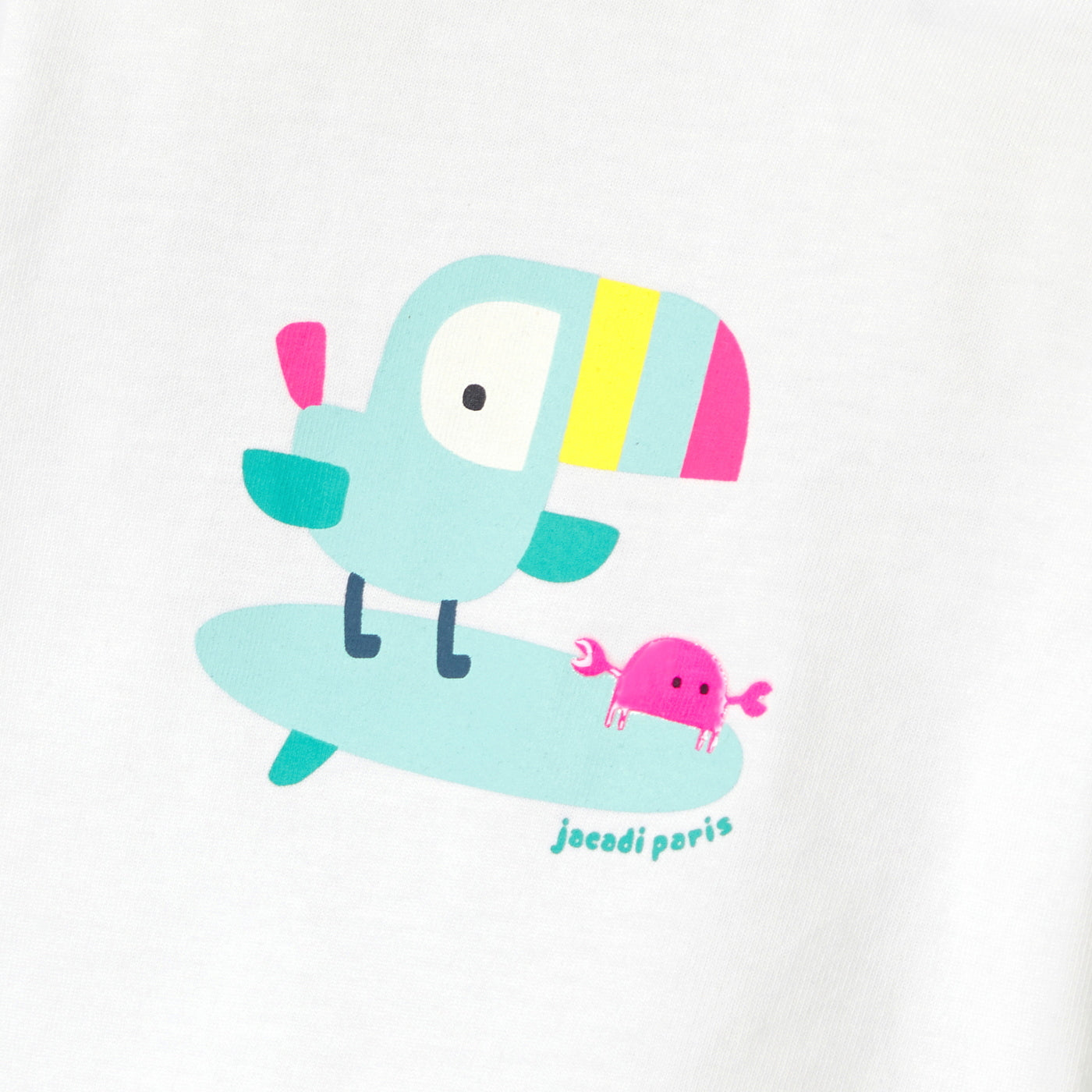 Baby cotton T-shirt - blanc jacadi