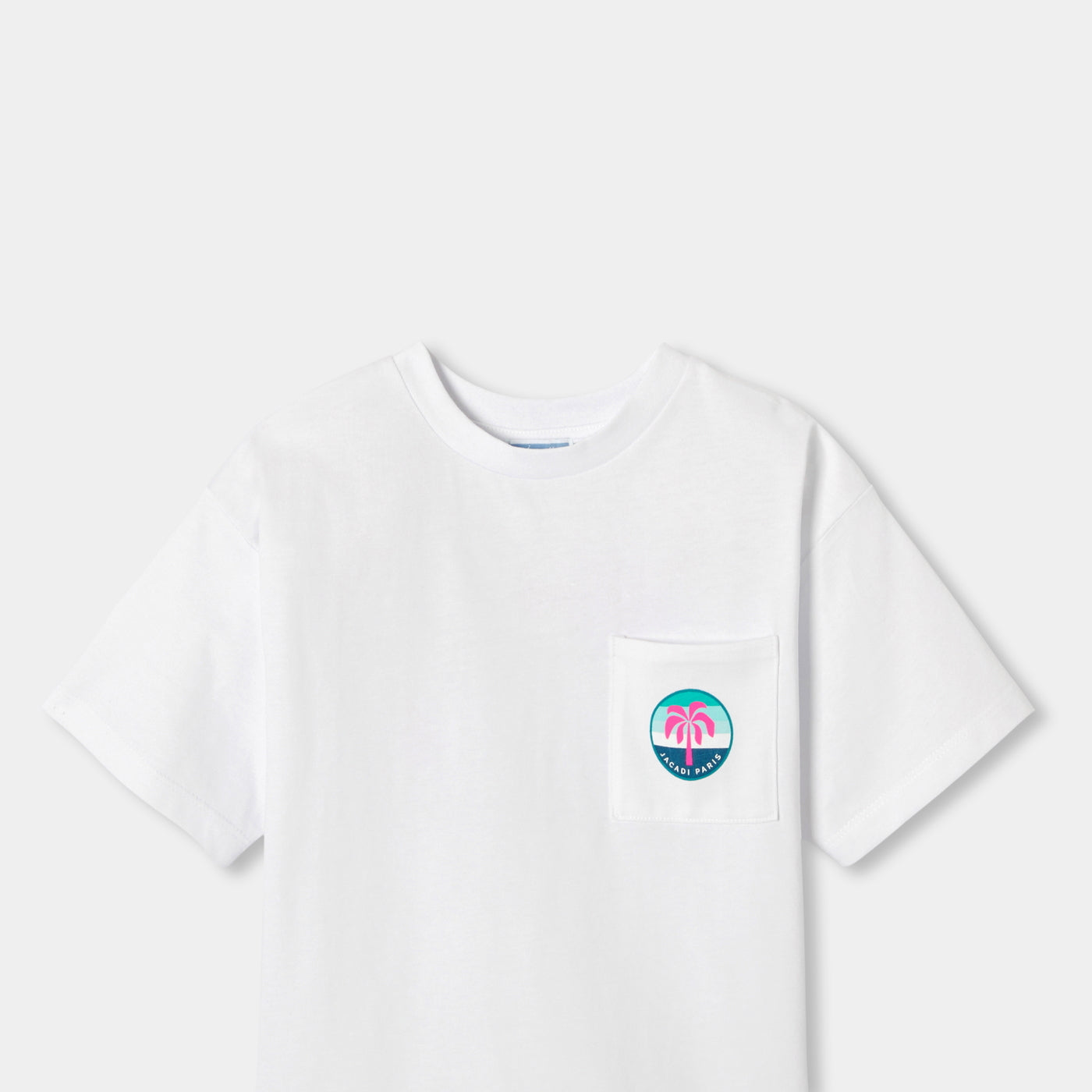 Boy cotton T-shirt - blanc jacadi