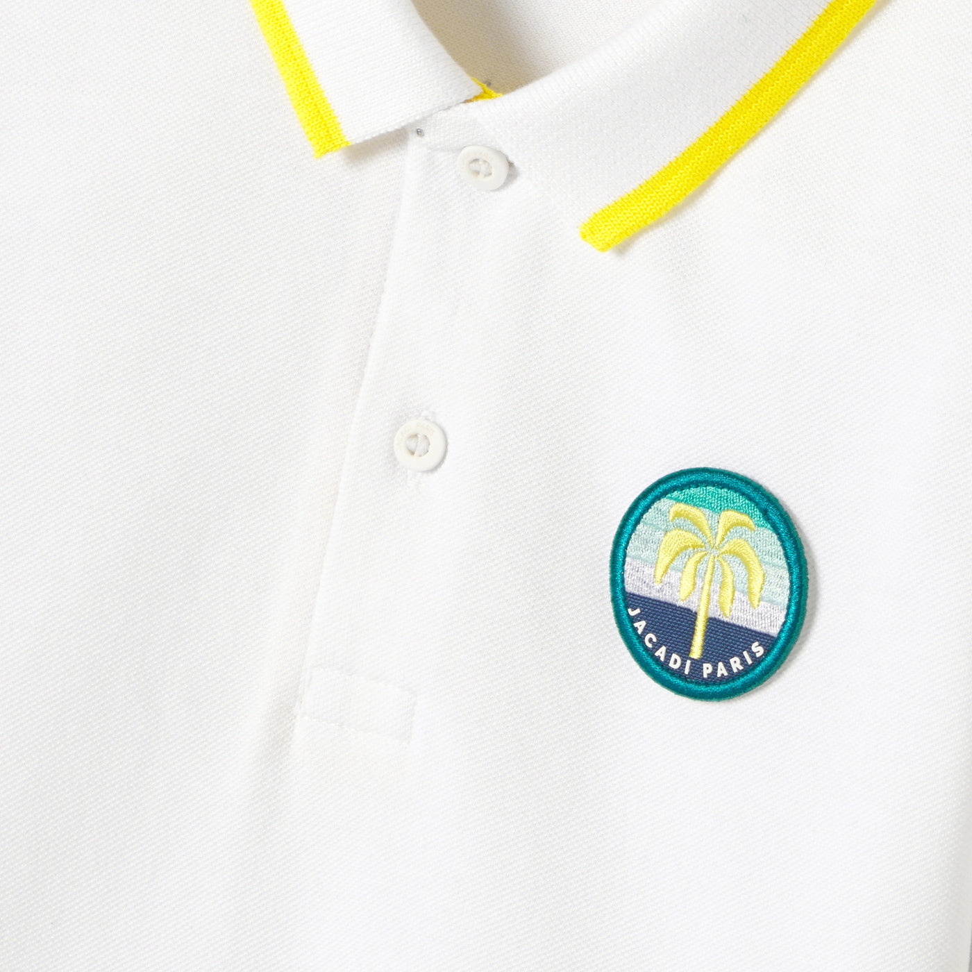 Child cotton polo shirt - vert emeraude