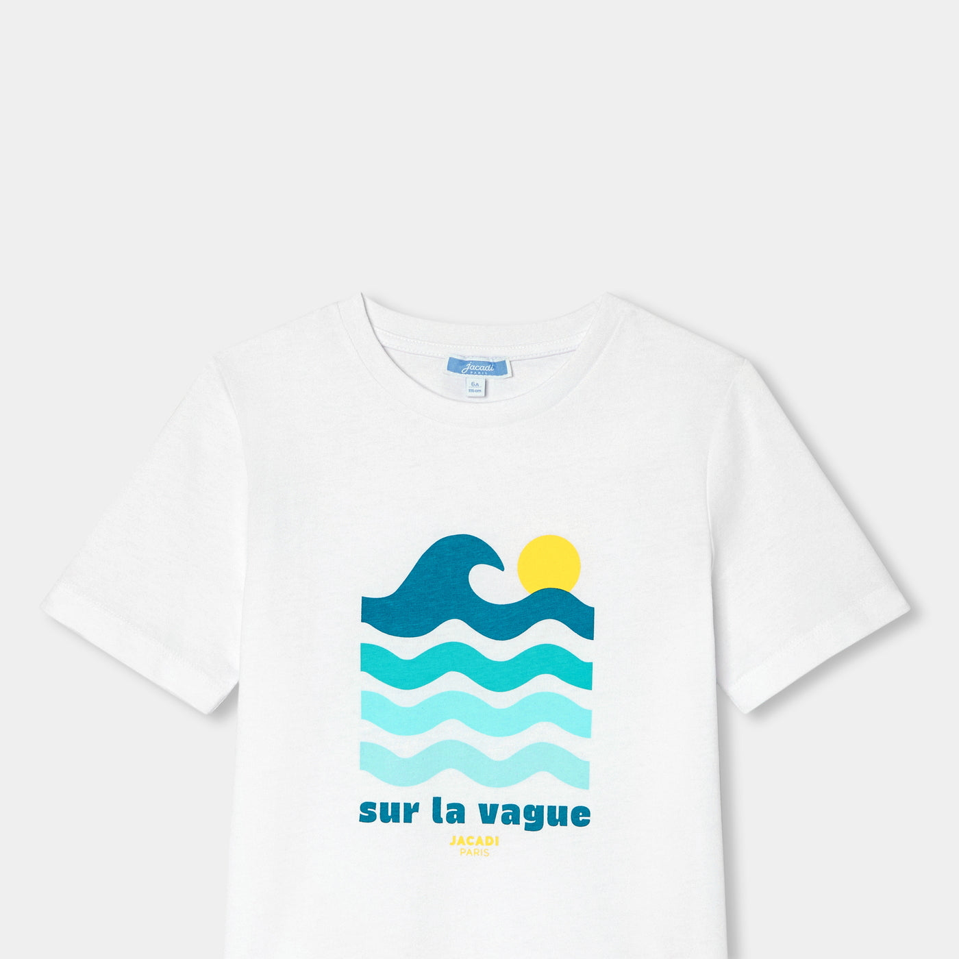 Boy cotton T-shirt - blanc jacadi