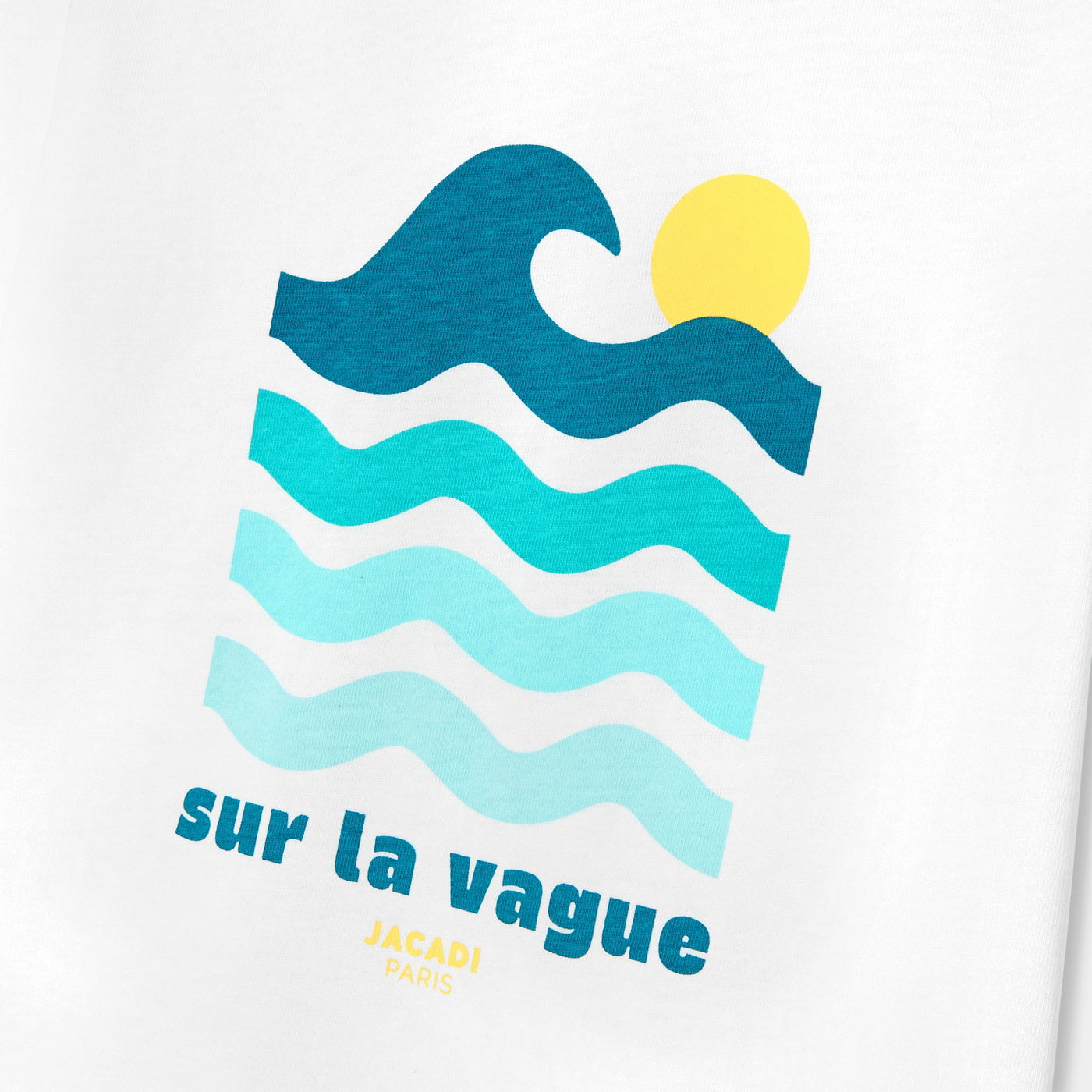 Boy cotton T-shirt - blanc jacadi