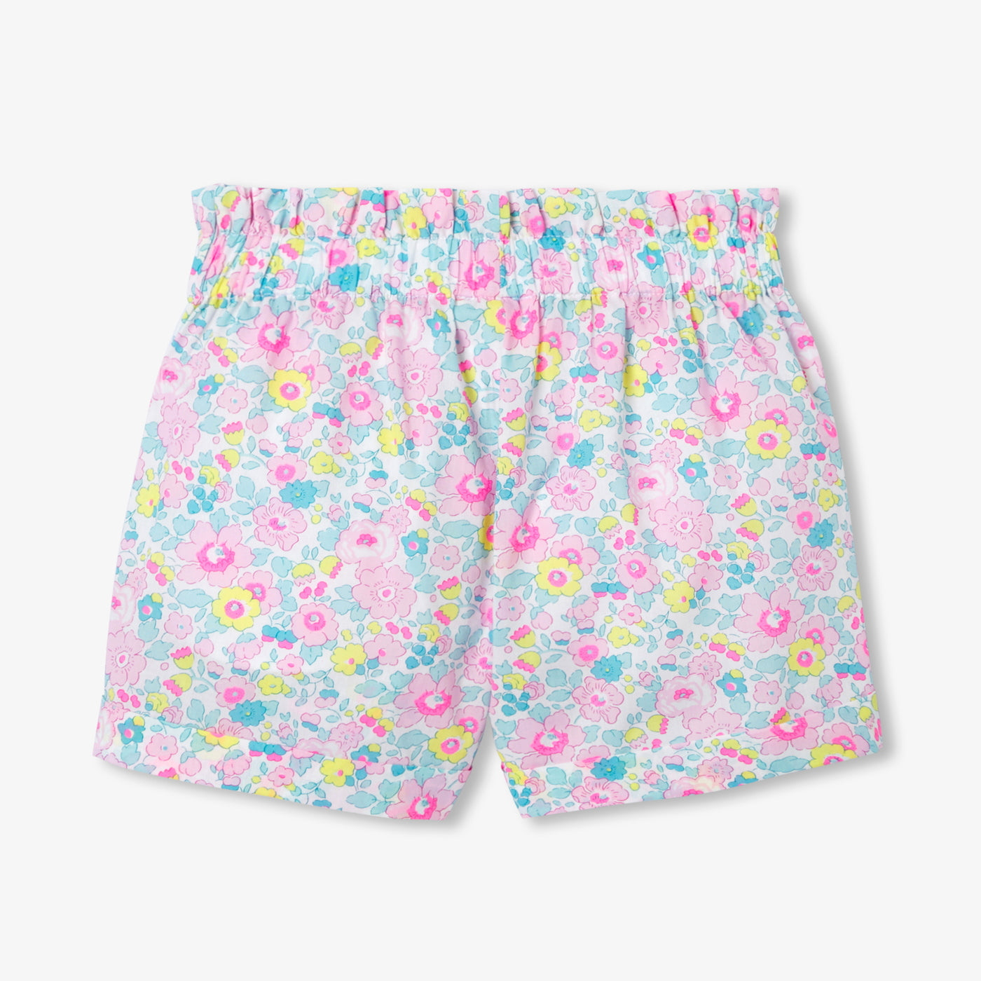 Girl Liberty fabric shorts - blanc/multico