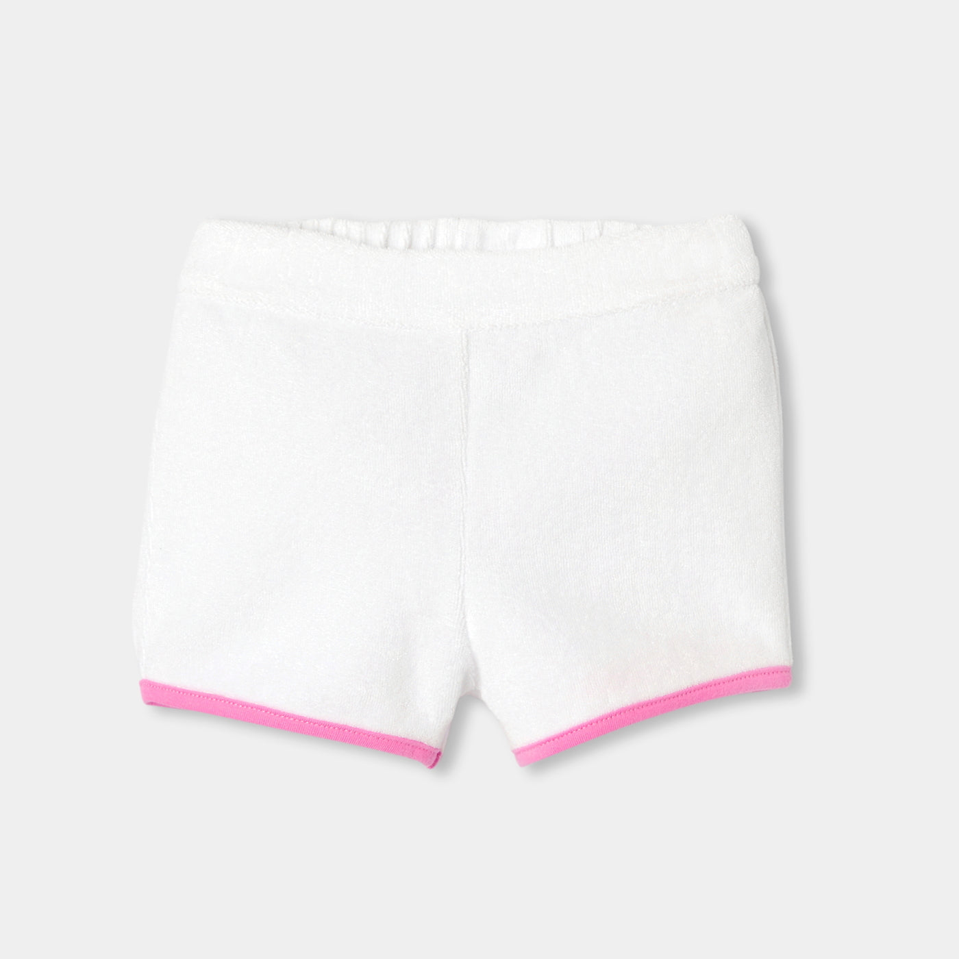 Baby girl terry cloth shorts set - blanc jacadi