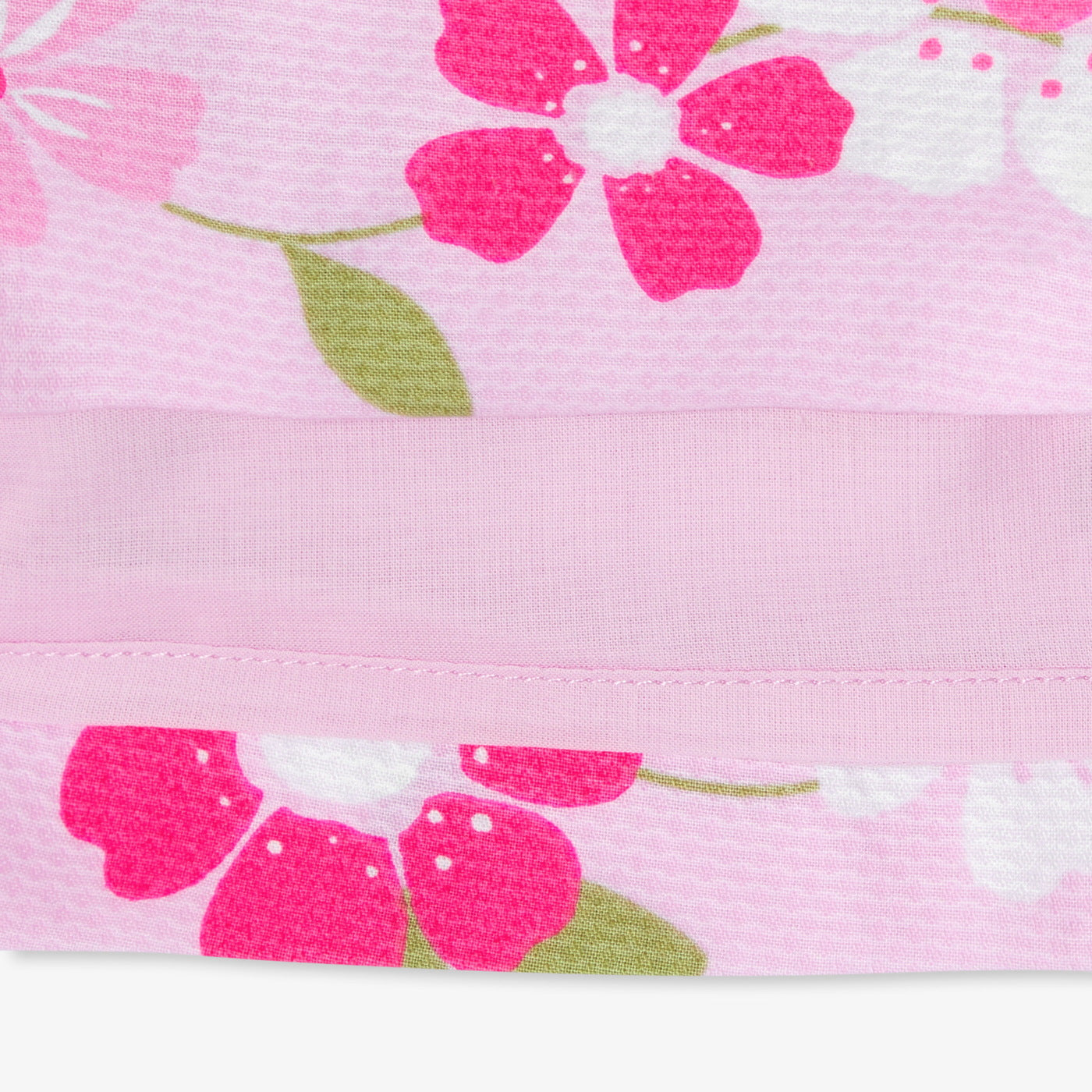 Baby girl dress with floral pattern - rose/multico