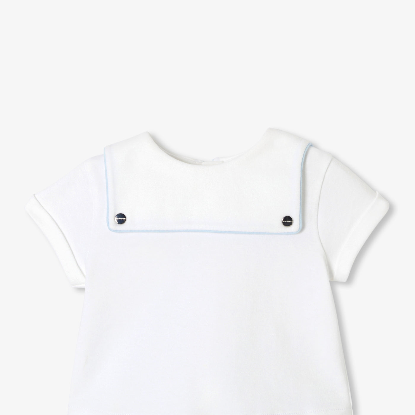 Baby boy cotton set - blanc/multico