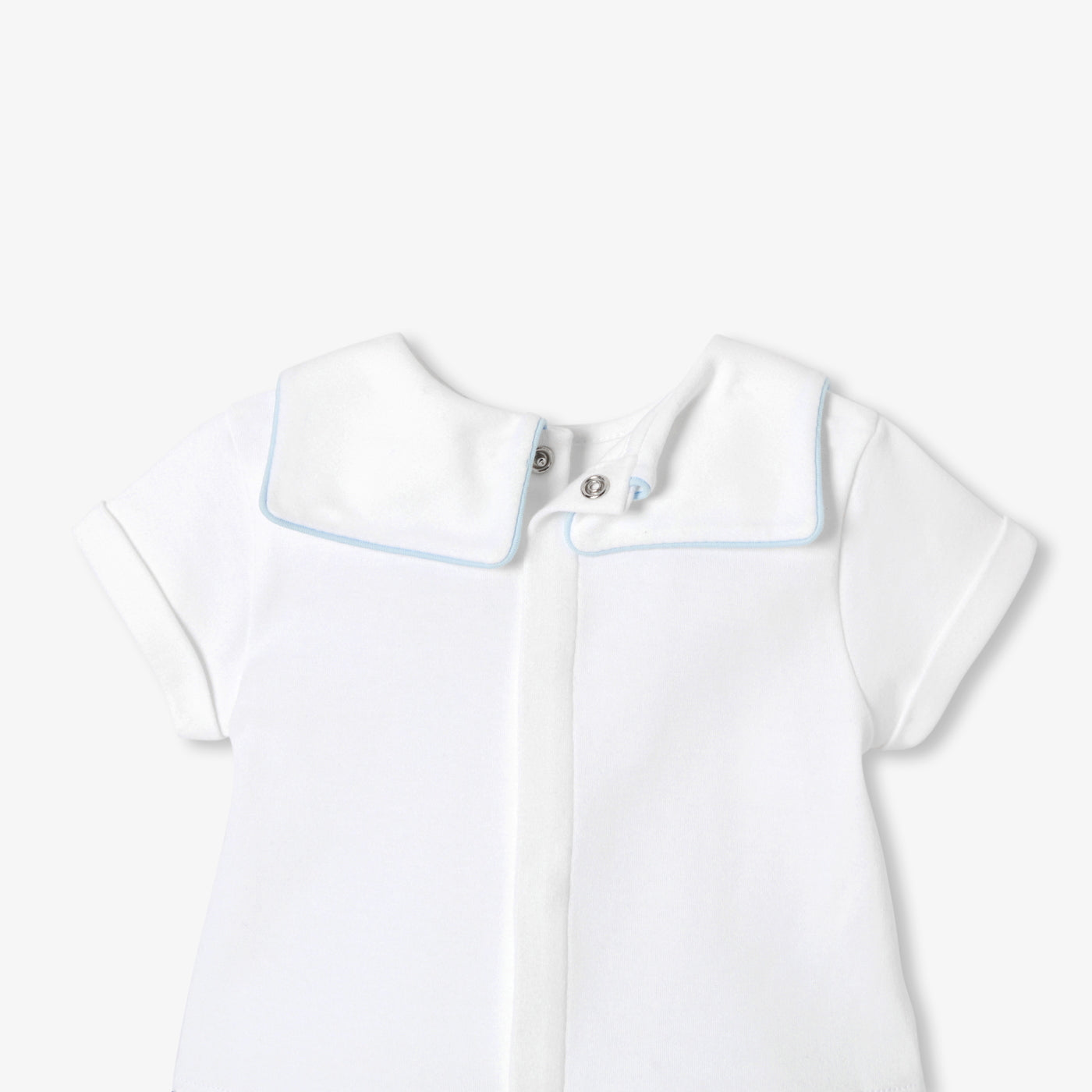 Baby boy cotton set - blanc/multico
