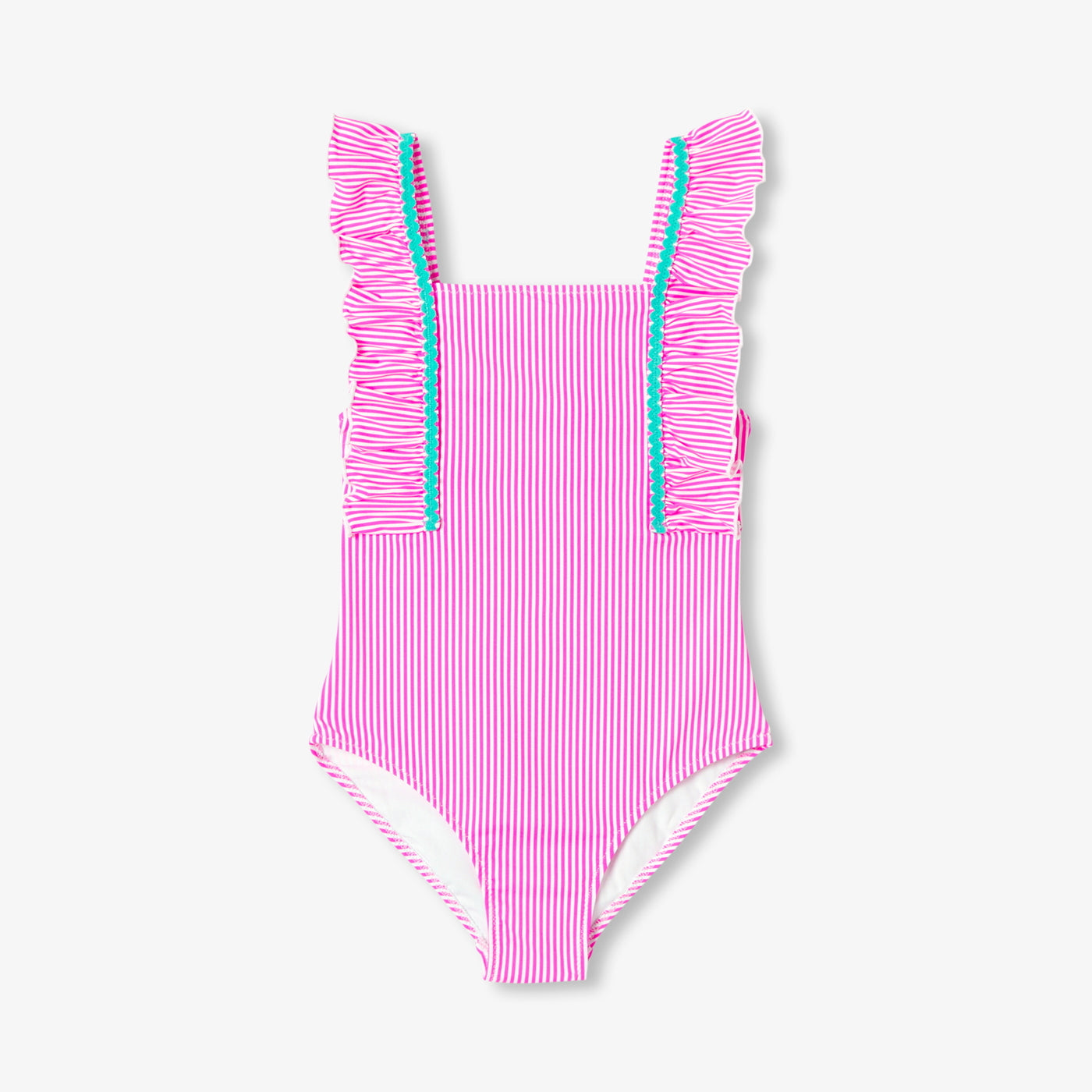 Girl one-piece swimsuit - rose/multico