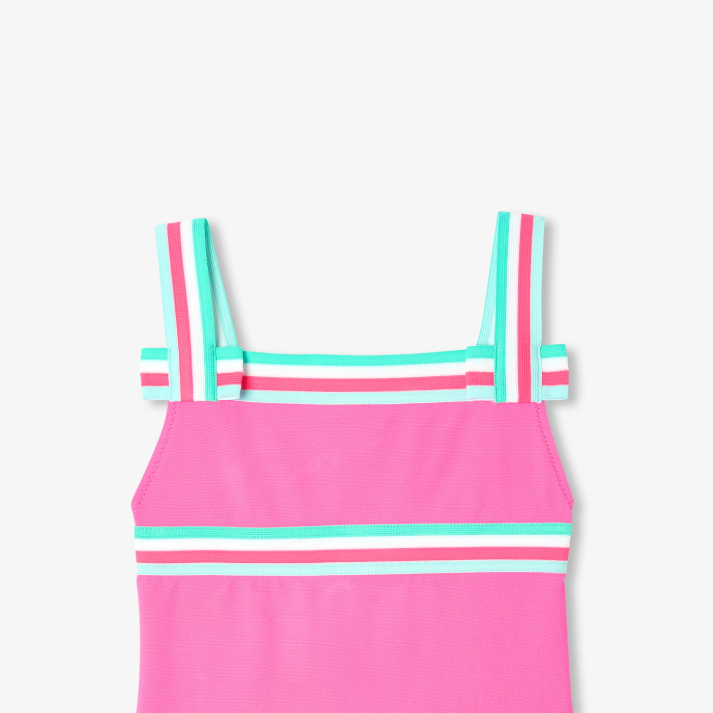 Girl one-piece swimsuit - rose/multico