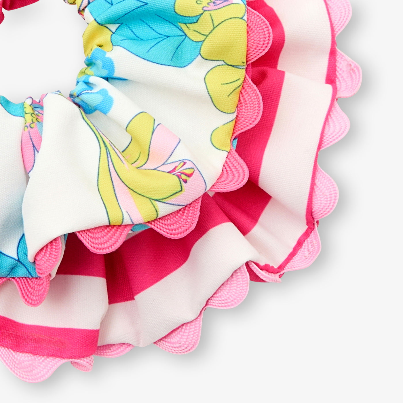 Girl pair of scrunchies - multico