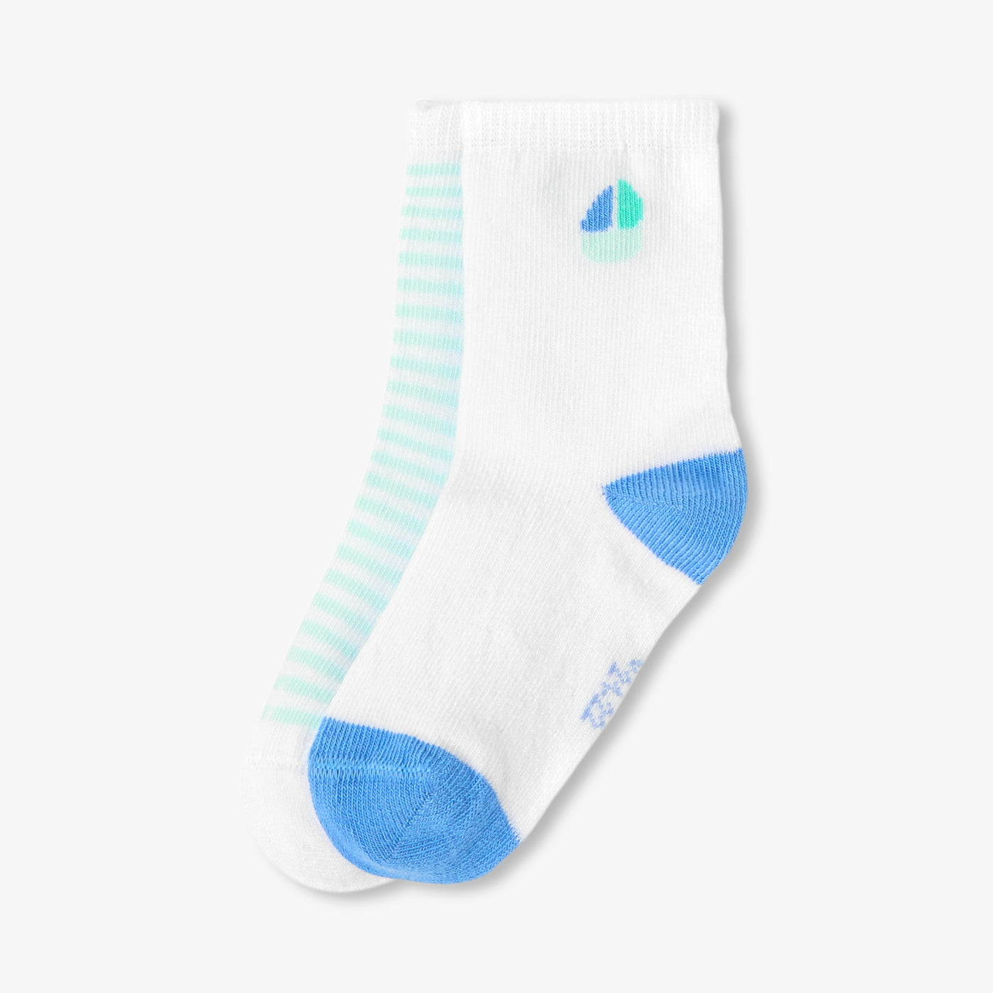 Baby boy sock set - bleu/blanc