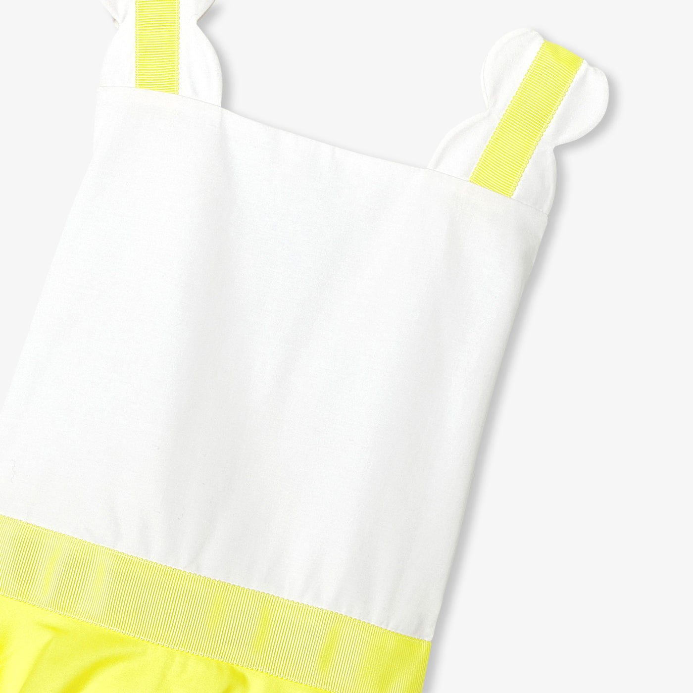 Girl ceremony dress - blanc/jaune