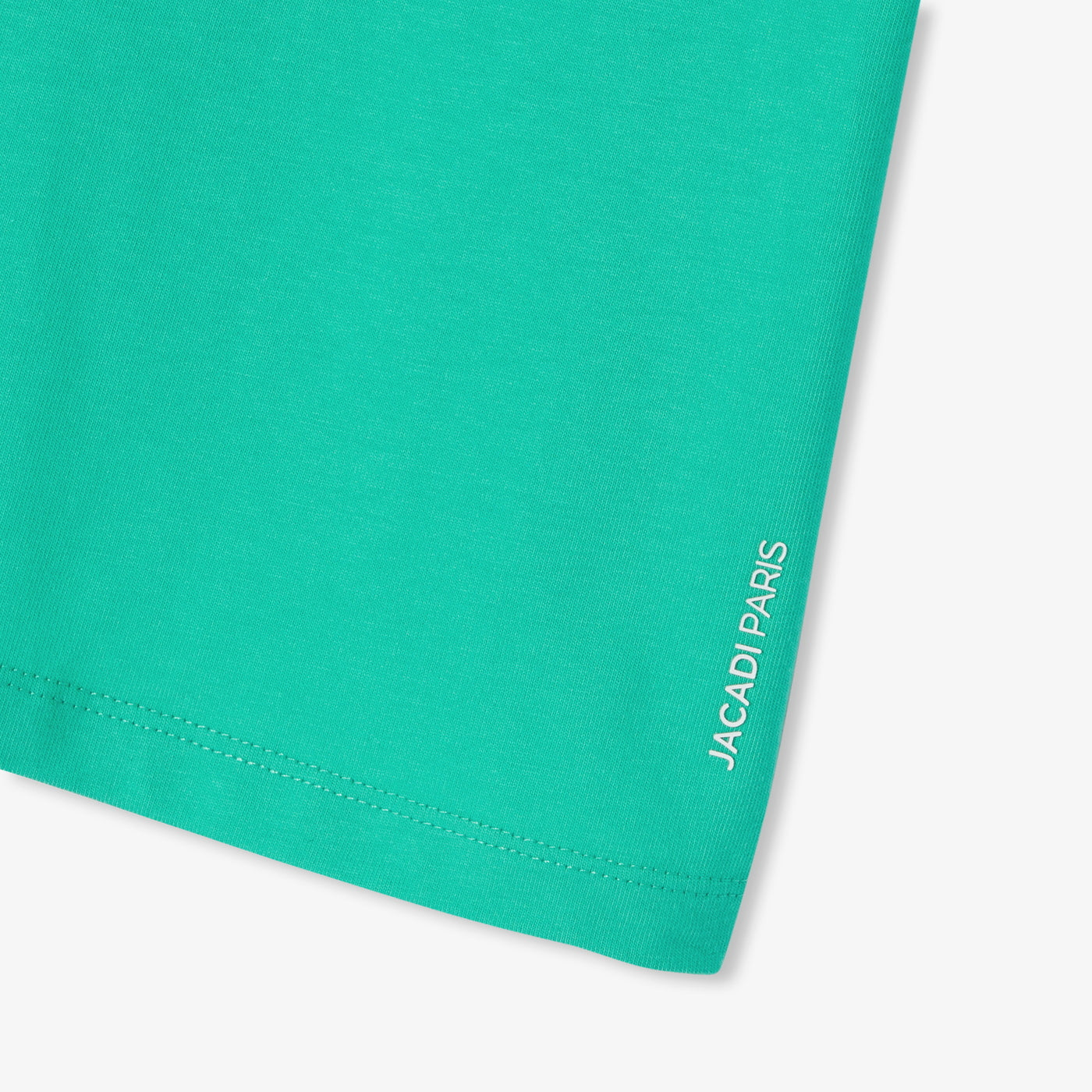 Boy printed T-shirt - vert amande