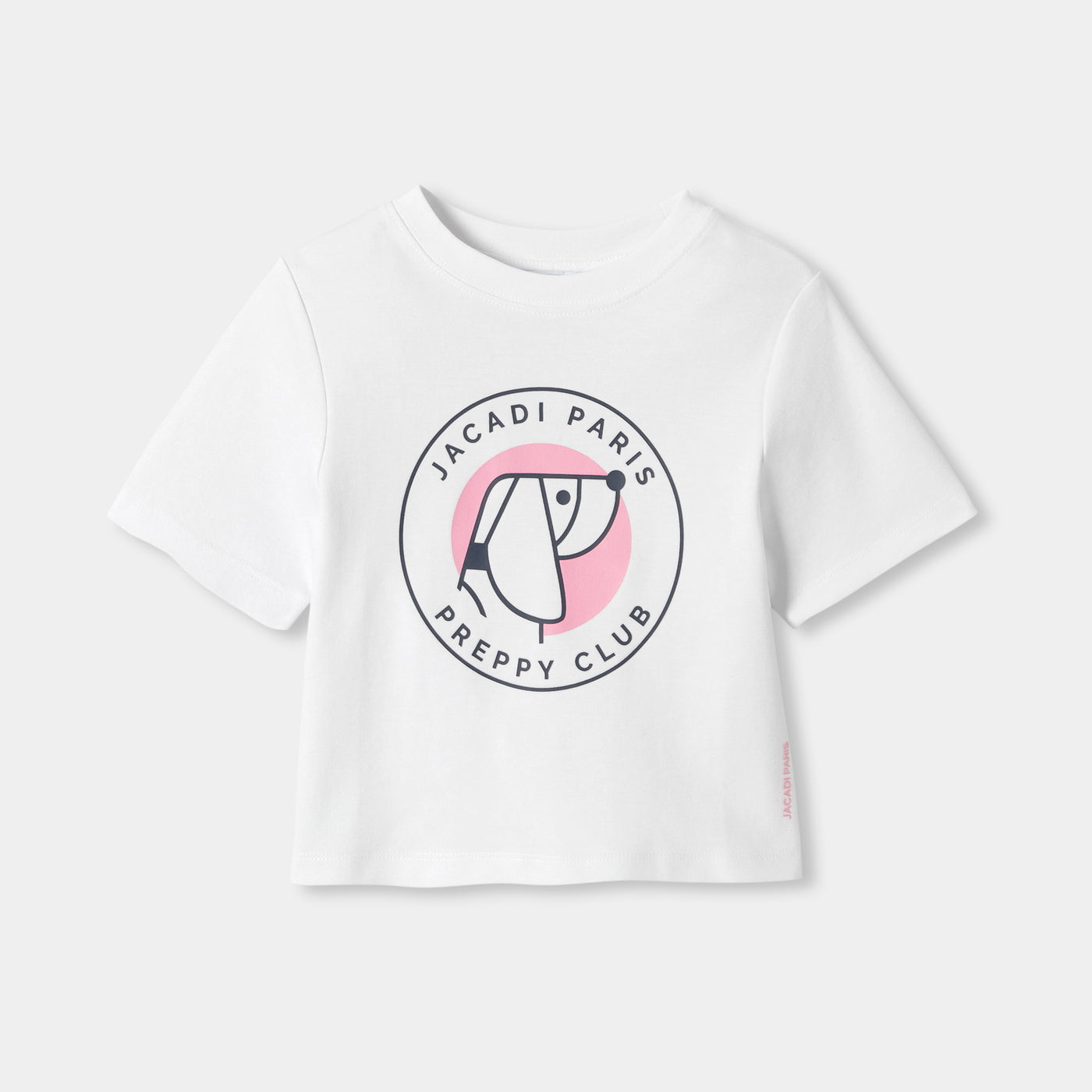 Girl boxy-fit T-shirt - blanc jacadi