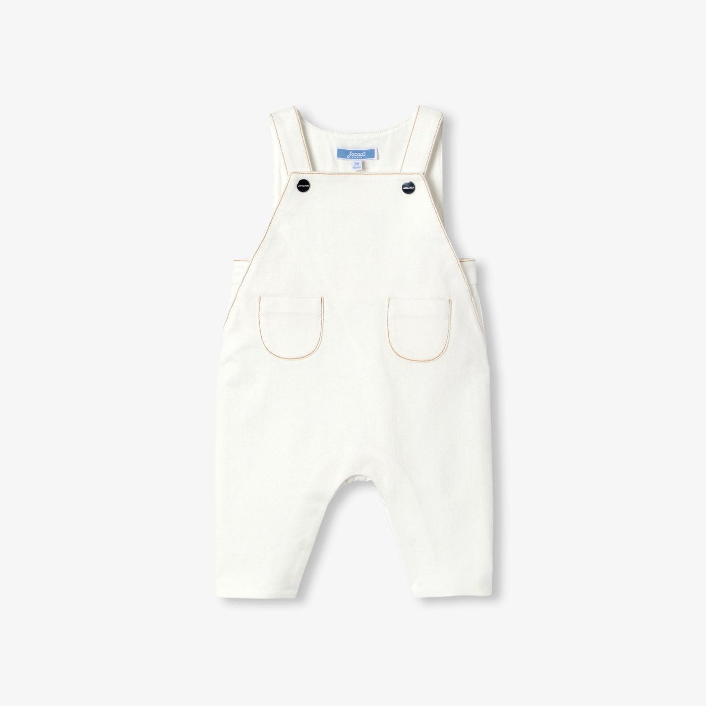 Baby denim overalls - blanc doux jacadi