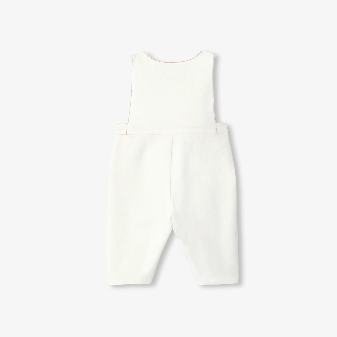 Baby denim overalls - blanc doux jacadi