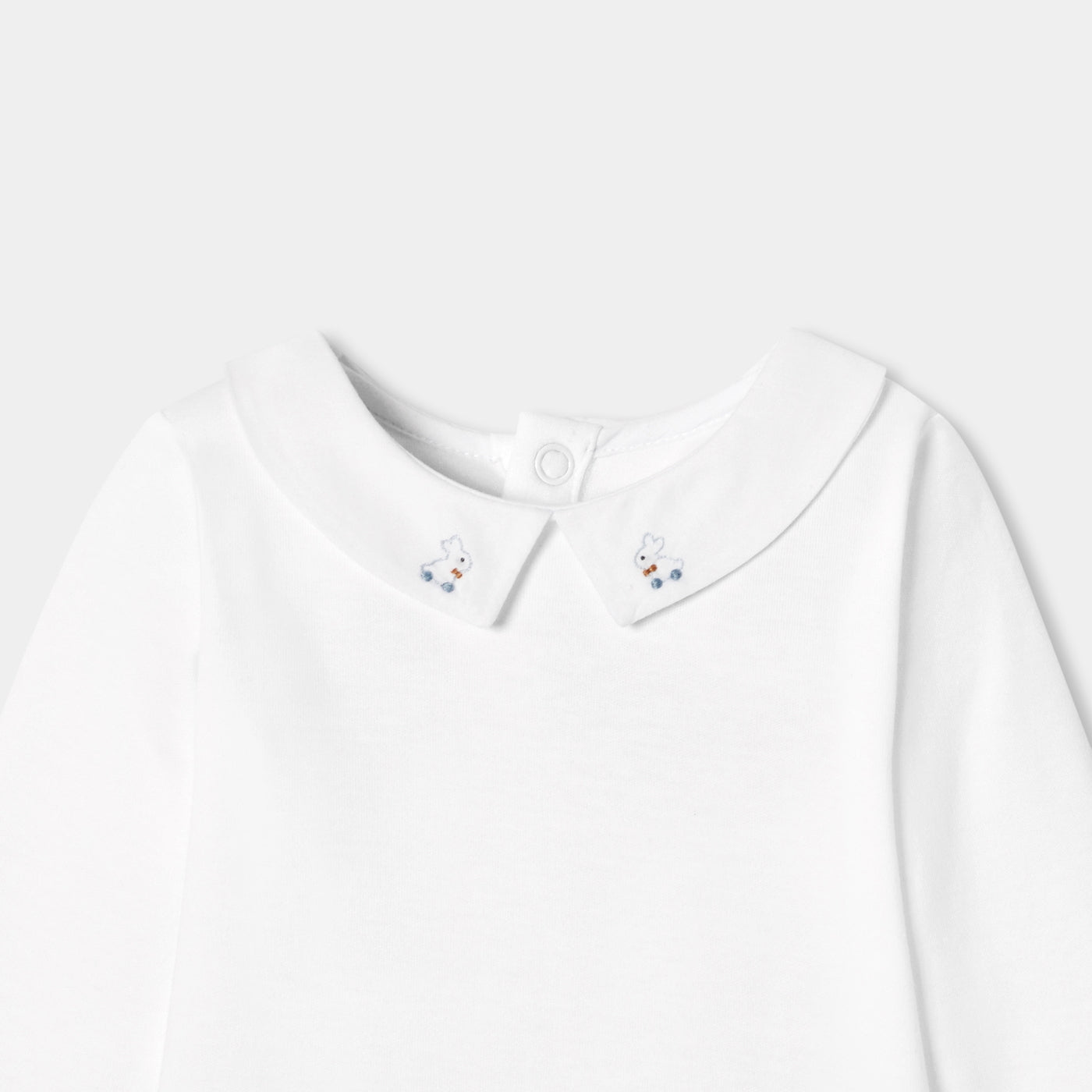 Baby boy long-sleeved bodysuit - blanc jacadi