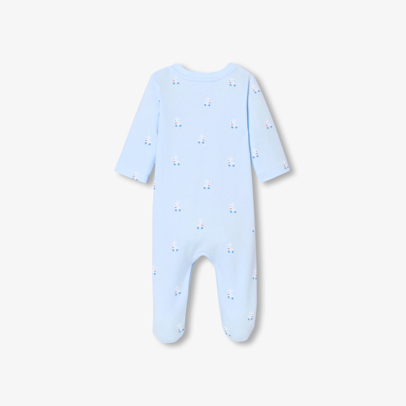 Cotton bunny pyjamas - bleu/multico