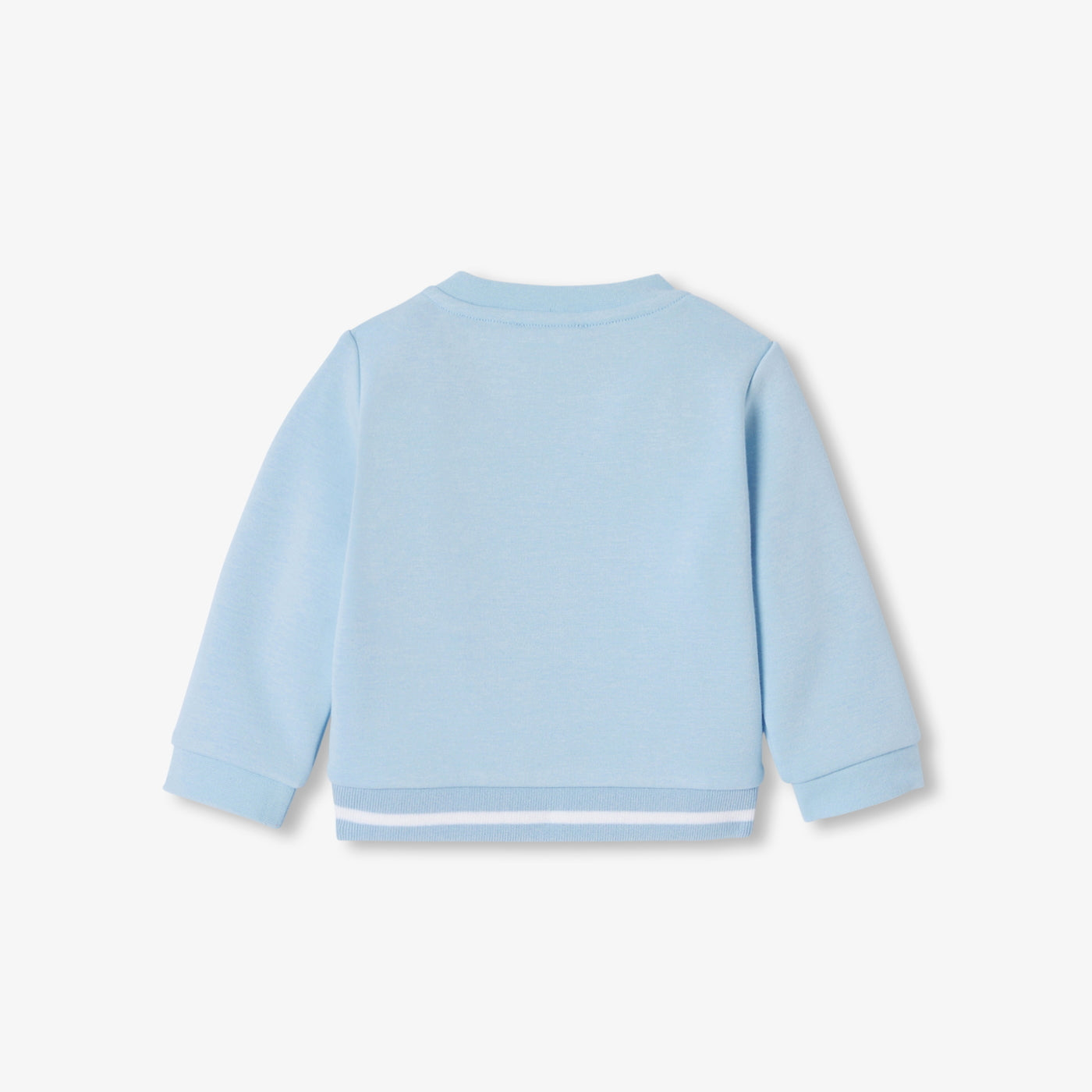 Baby boy fleece sweater - bleu clair jacadi