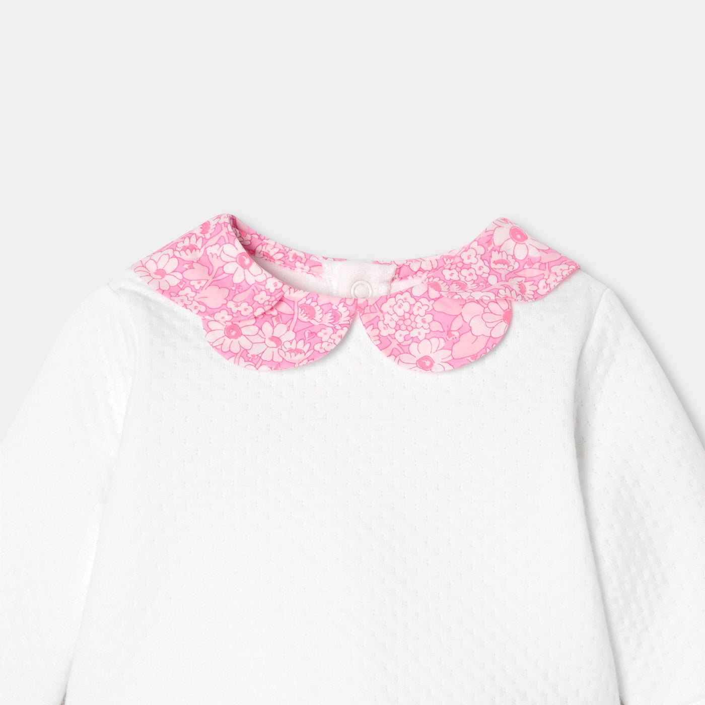 Baby girl double jersey comfort set - blanc jacadi