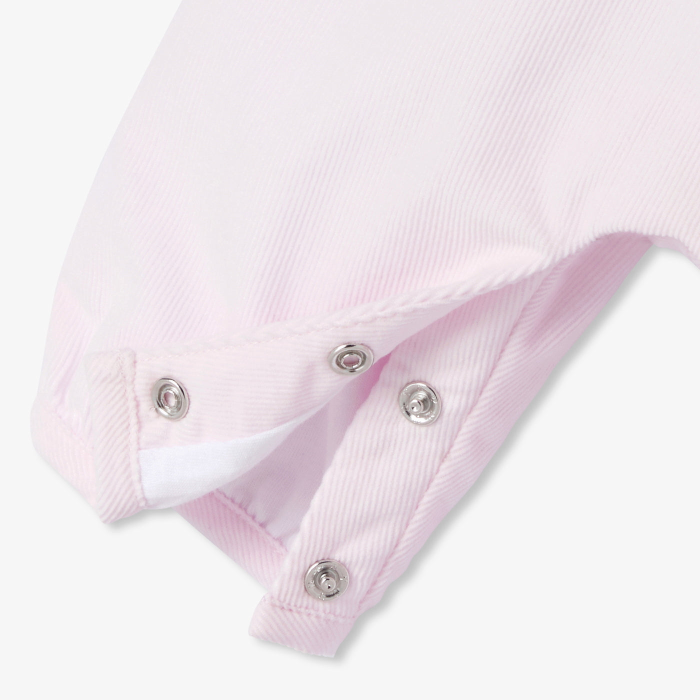 Baby girl velvet overalls - rose pale jacadi