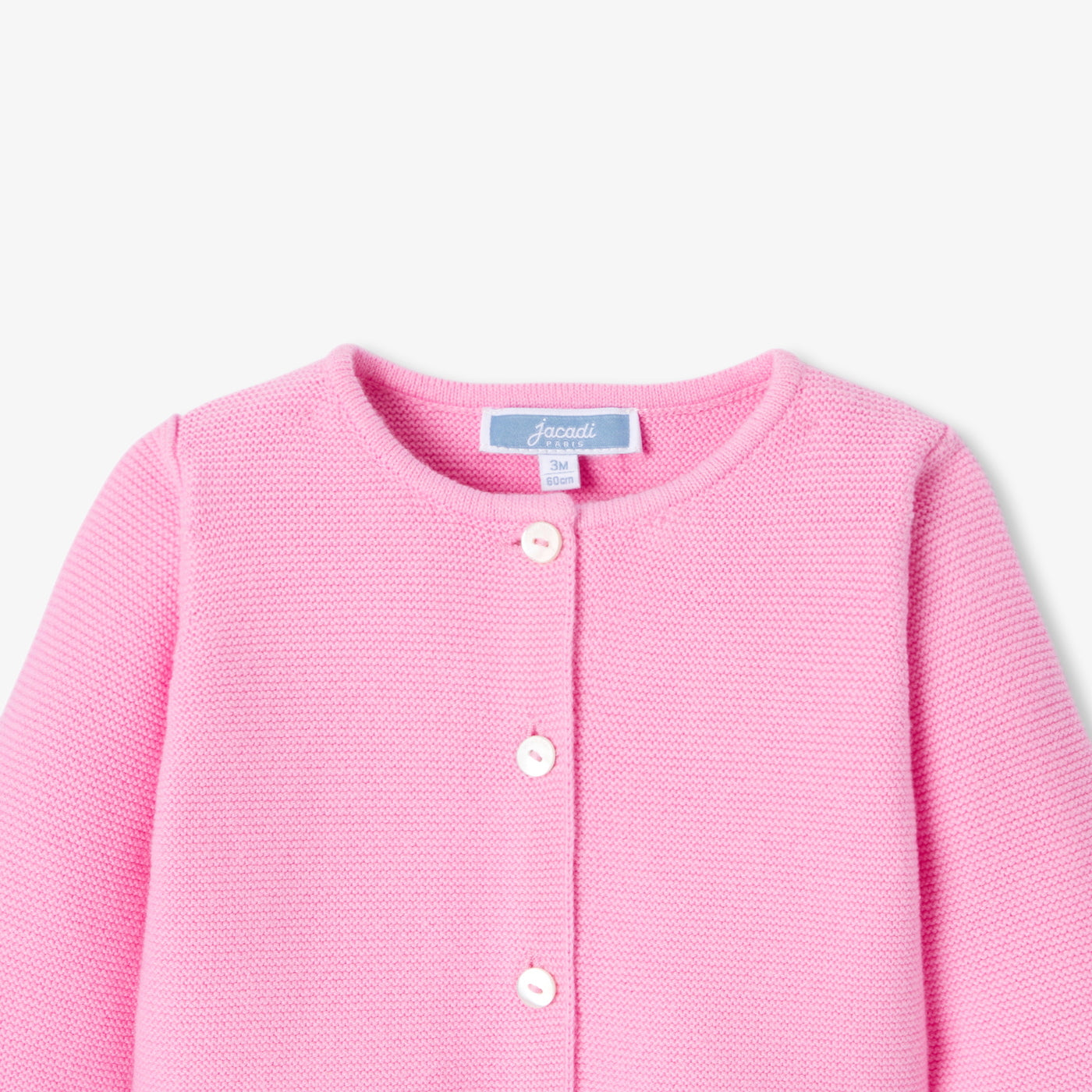 Baby girl cotton cardigan - rose the