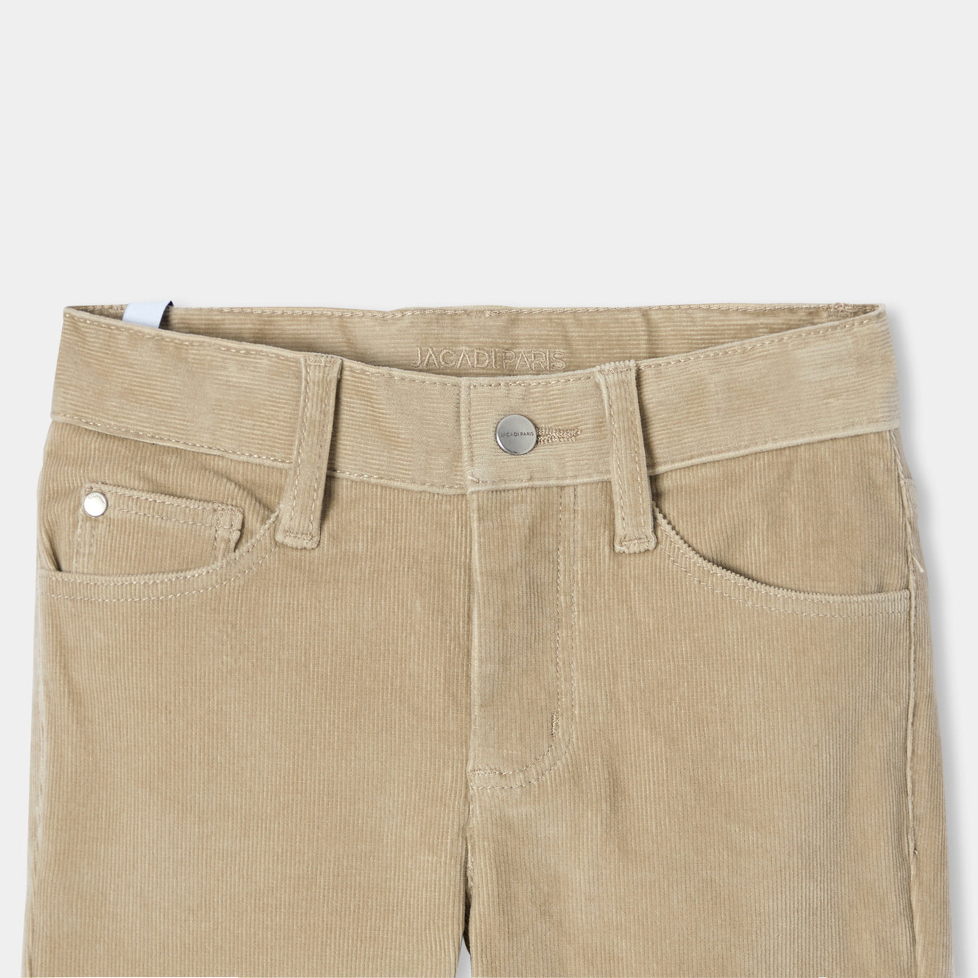 Boy corduroy trousers - mastic