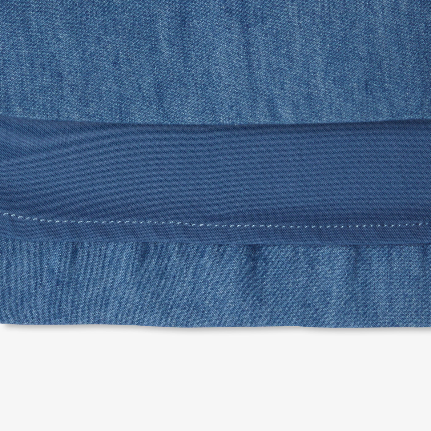 Baby girl chambray dress - chambray