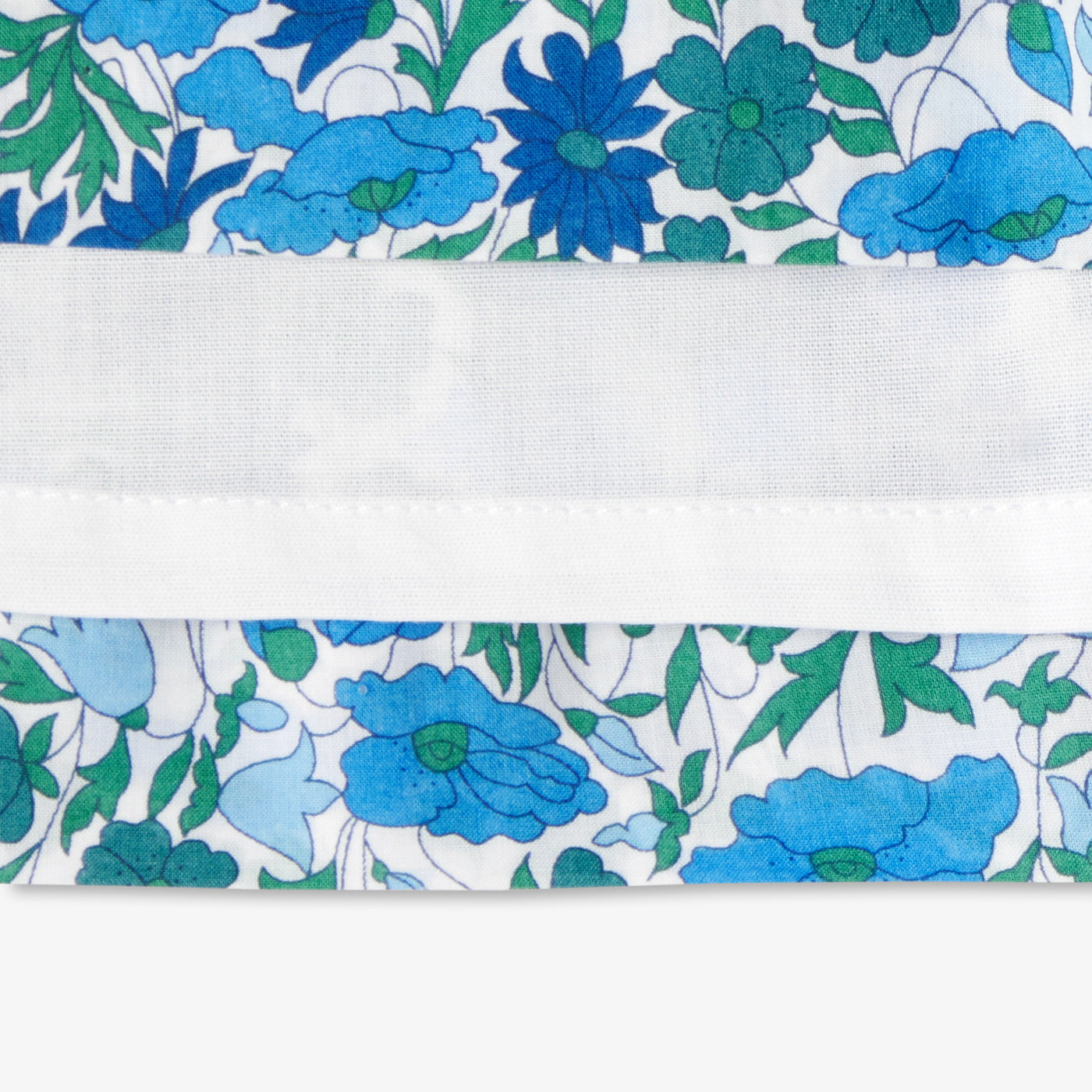 Baby girl Liberty fabric dress - bleu/multico