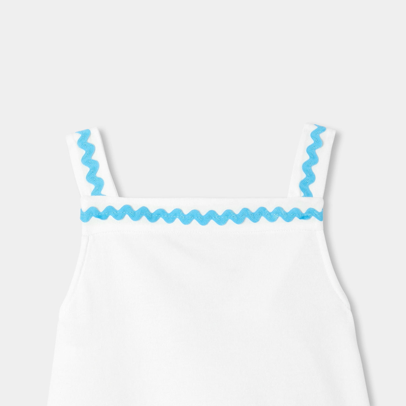 Girl jersey tank top - blanc jacadi