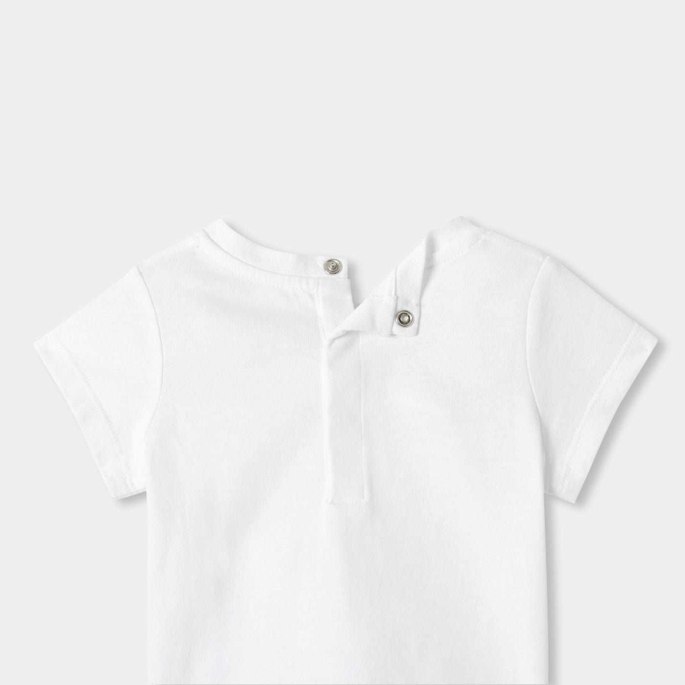 Baby girl short-sleeved jersey T-shirt - blanc jacadi