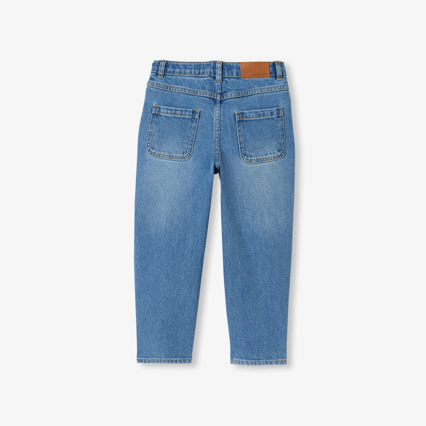 Girl barrel jeans - denim clair