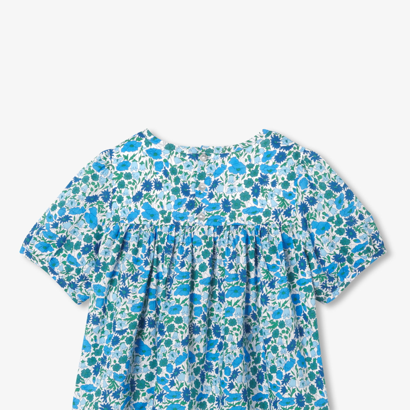 Girl Liberty fabric blouse - blanc/multico