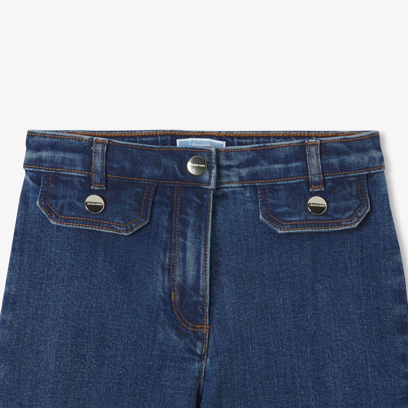 Girl wide-leg jeans - denim moyen