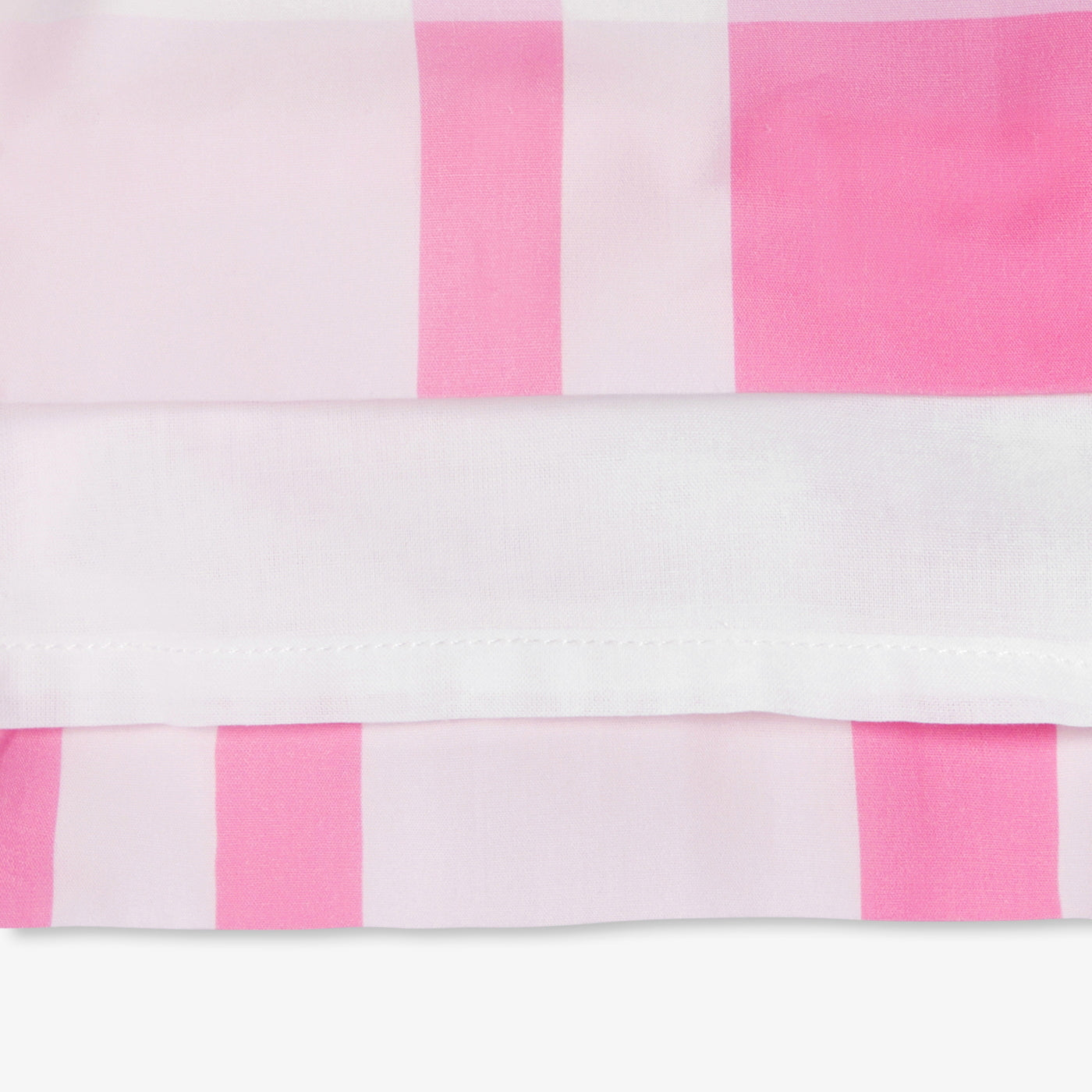 Girl checkered dress - rose/multico