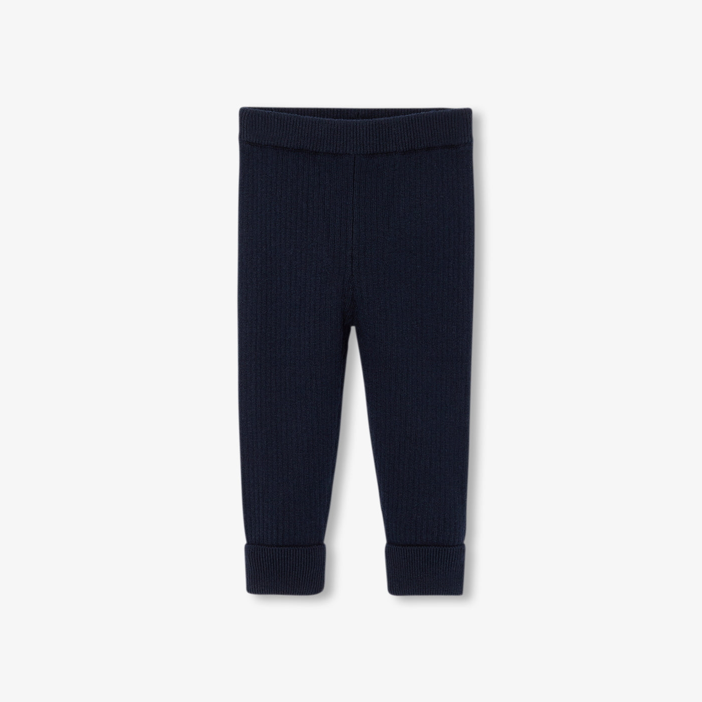Baby ribbed knit trousers - marine jacadi