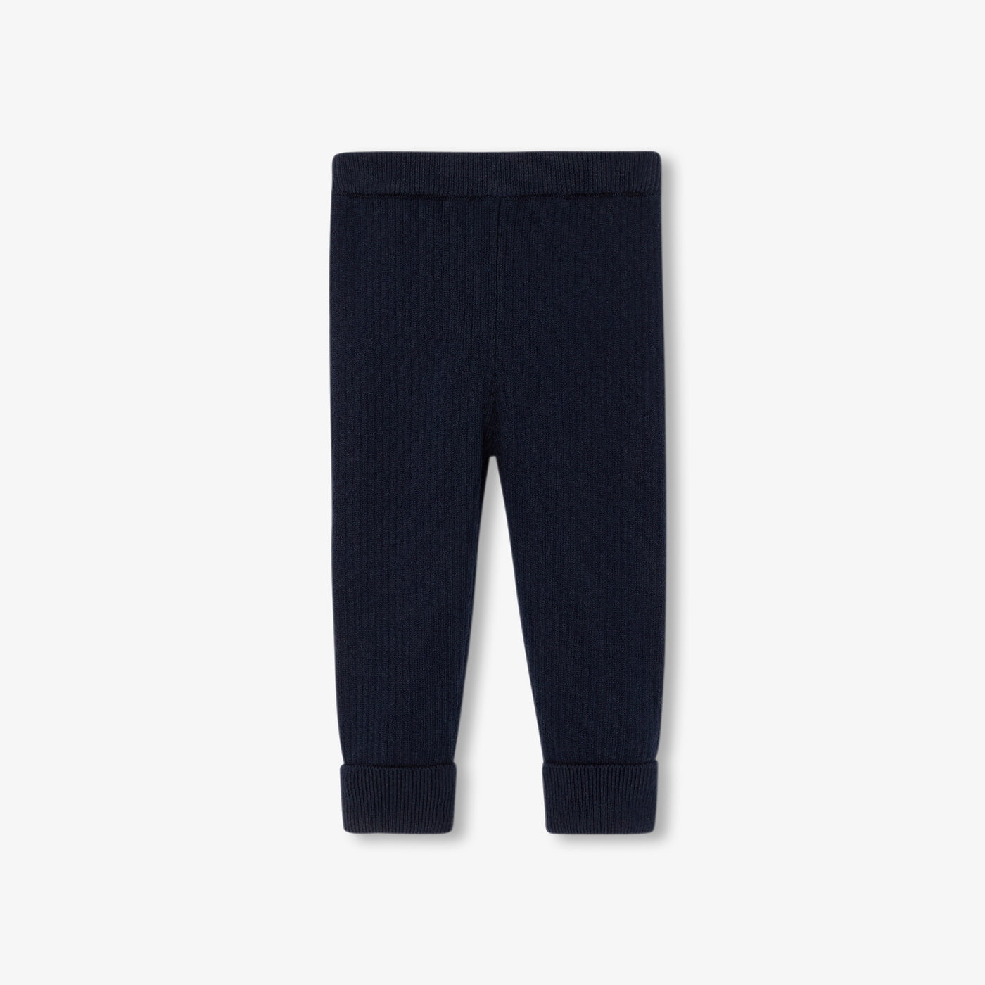 Baby ribbed knit trousers - marine jacadi