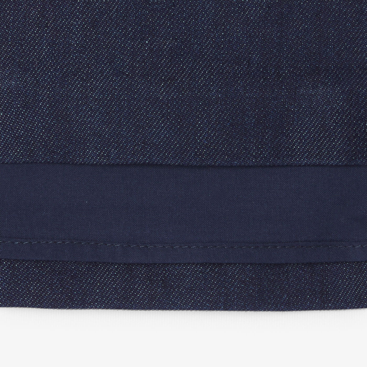 Baby girl denim pinafore dress - denim fonce