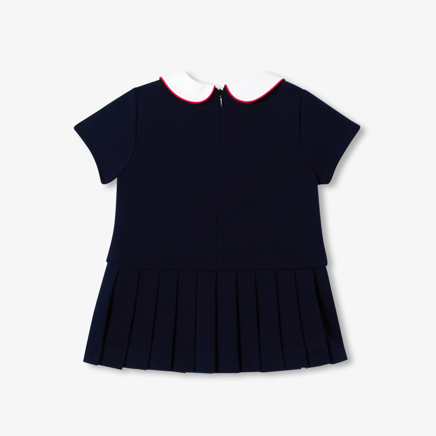 Baby girl short-sleeved dress - marine jacadi