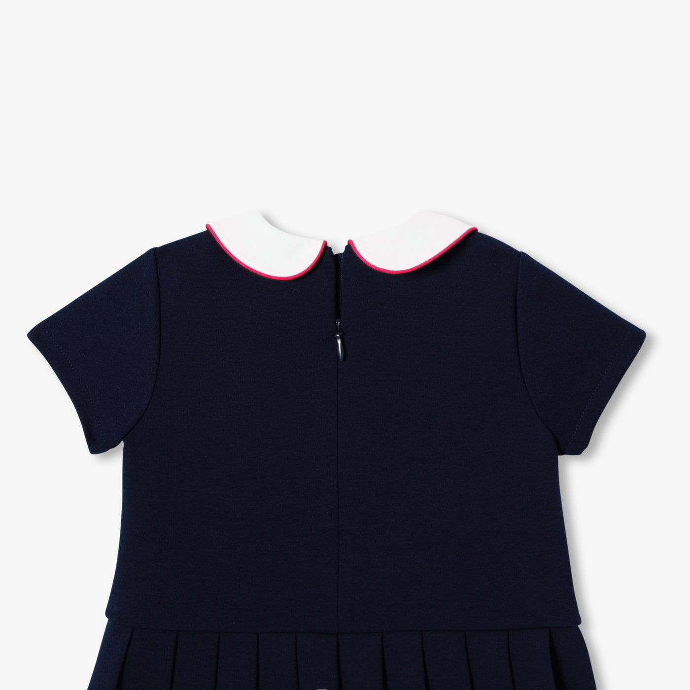 Baby girl short-sleeved dress - marine jacadi